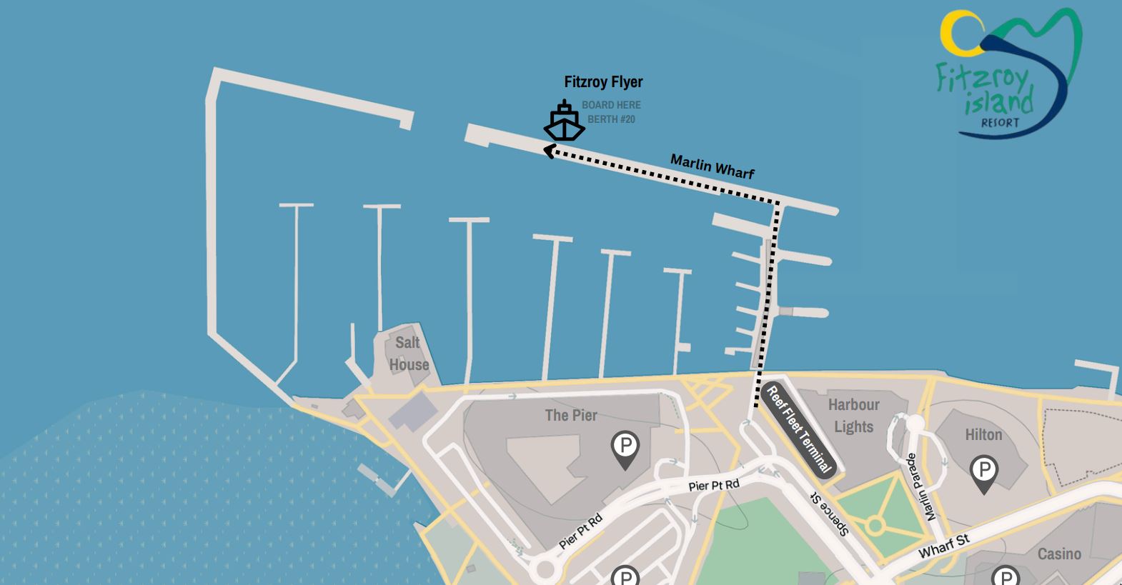 Fitzroy Flyer location