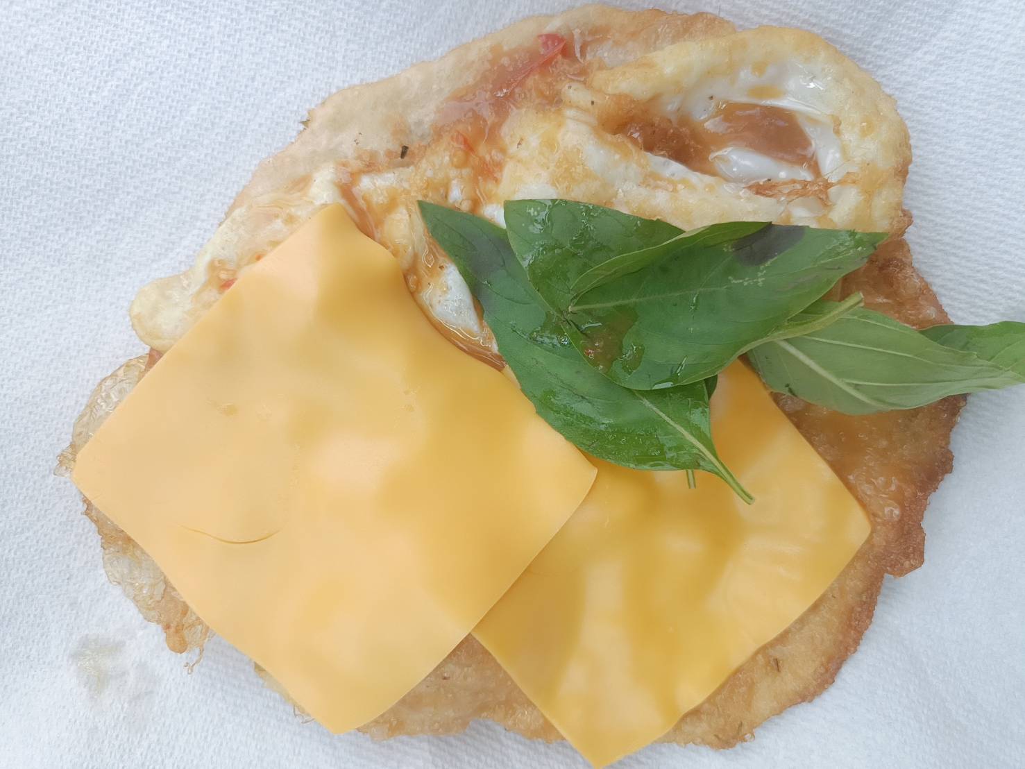 Shen Ye Fried Egg Scallion Pancake: Scallion Pancake with Cheese