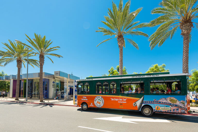 San Diego Hop-On Hop-Off Trolley Trip