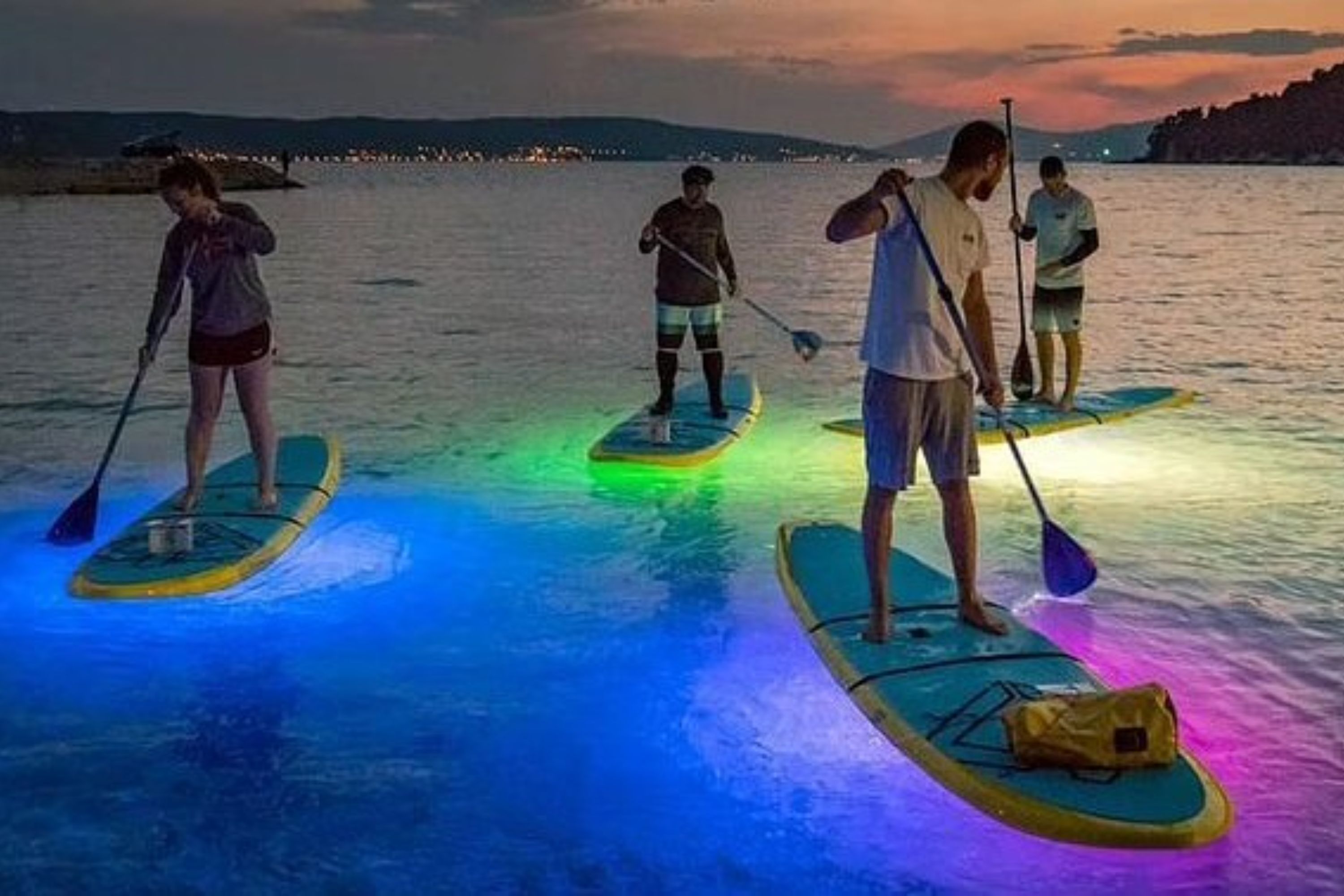 奧蘭多 LED 夜光皮划艇或立式划槳體驗