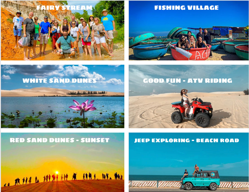 2D1N Mui Ne - Phan Thiet Tour from Ho Chi Minh with Day Tour Option