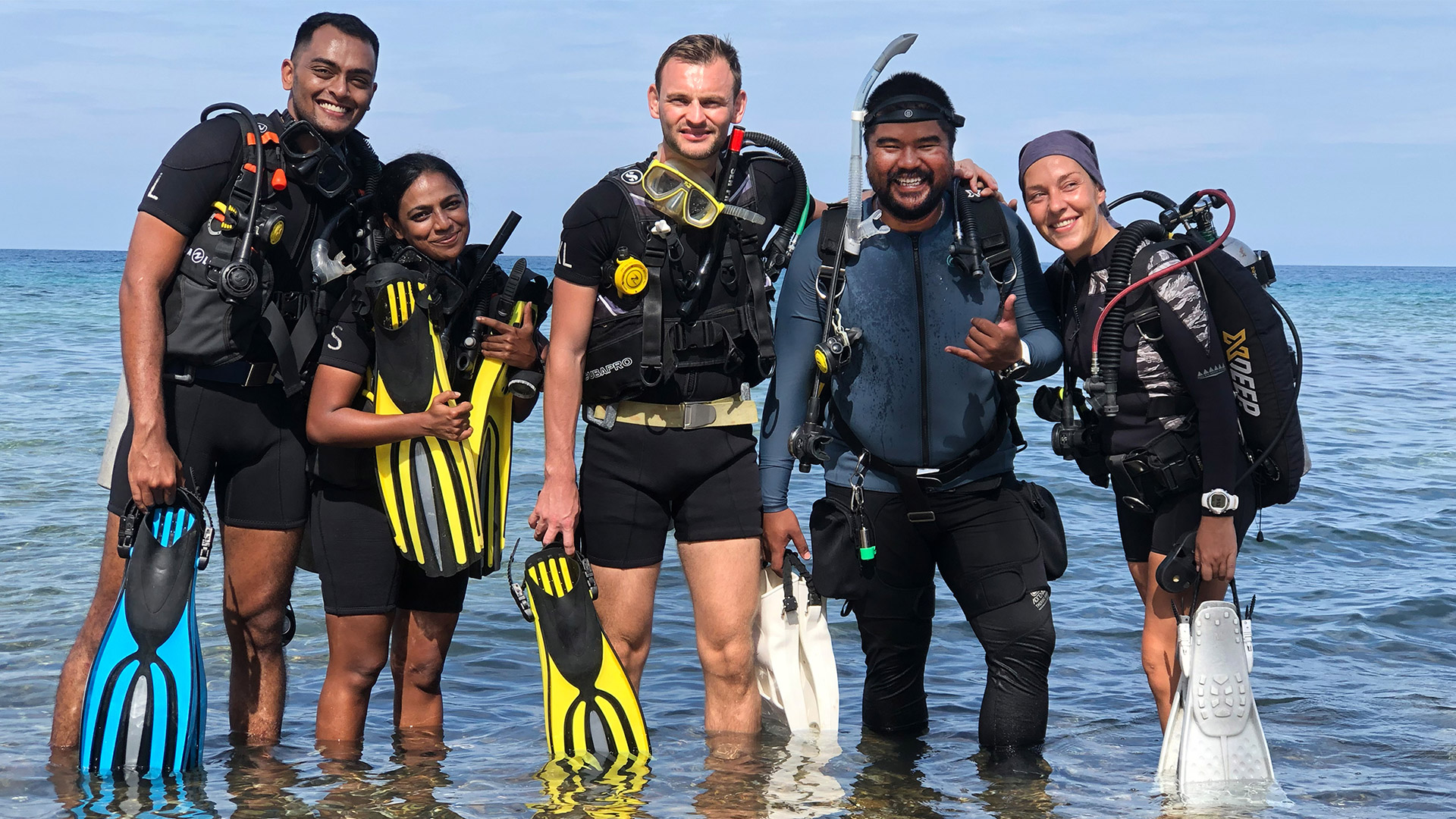 PADI 初階開放水域4天3夜潛水課程