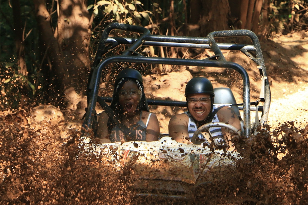 mud buggy ride in Yaaman Adventure Park