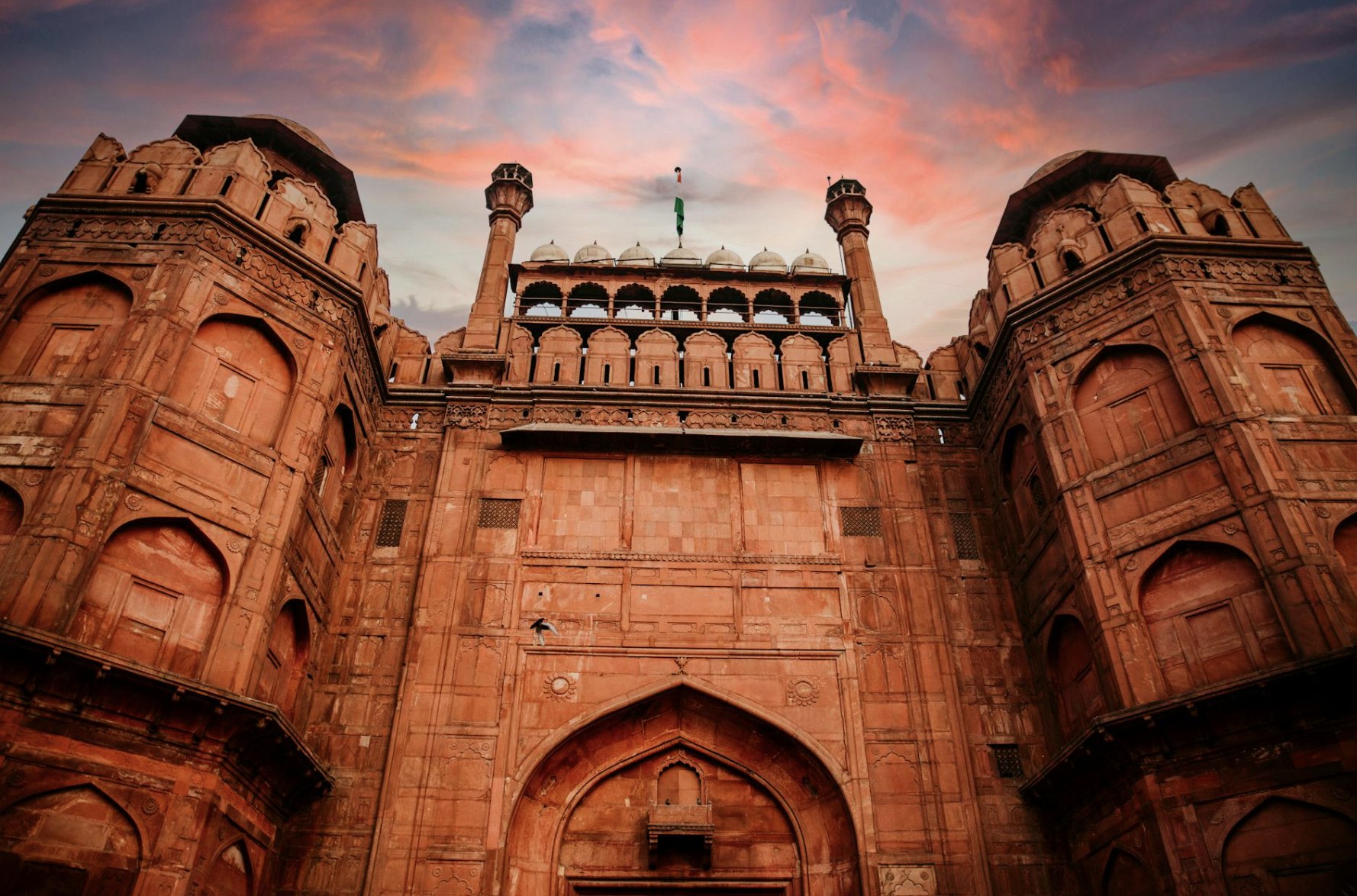Iconic Mughal Red Fort
