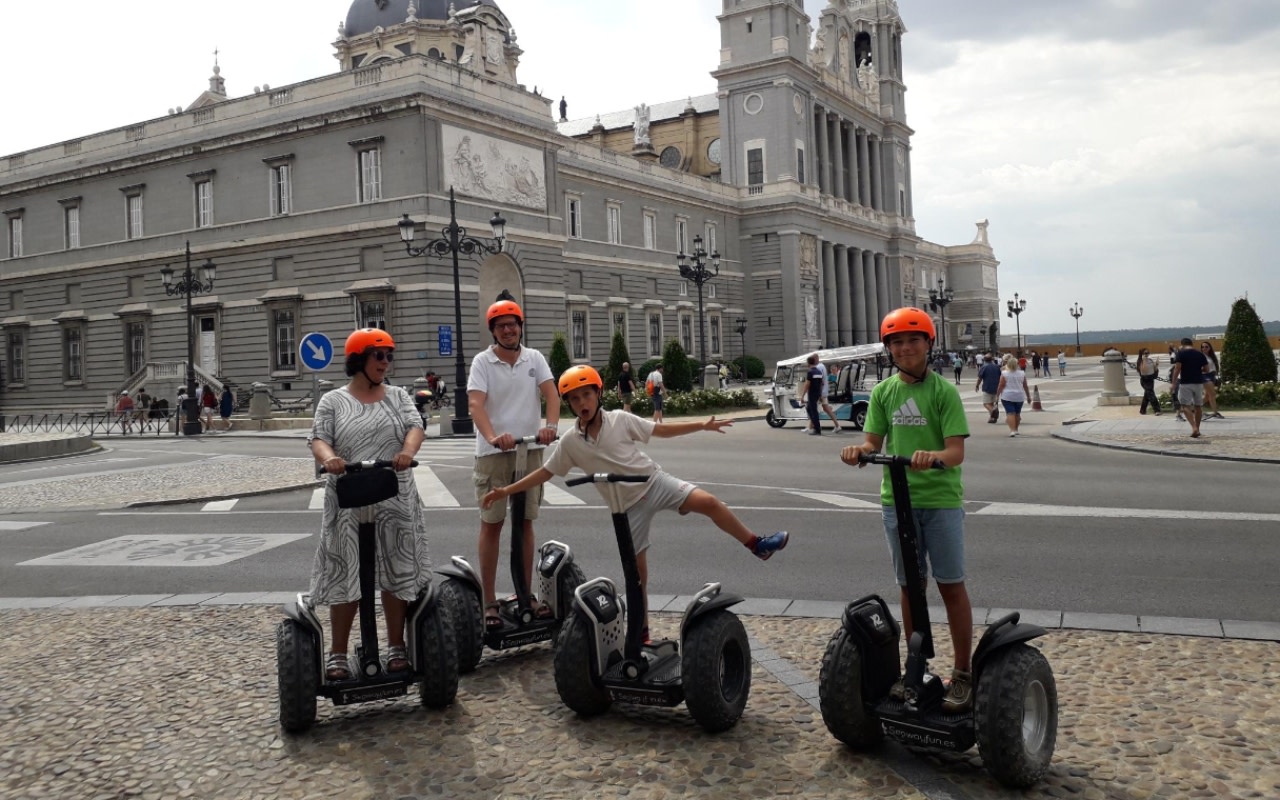 Madrid historical 1 hour private segway tour