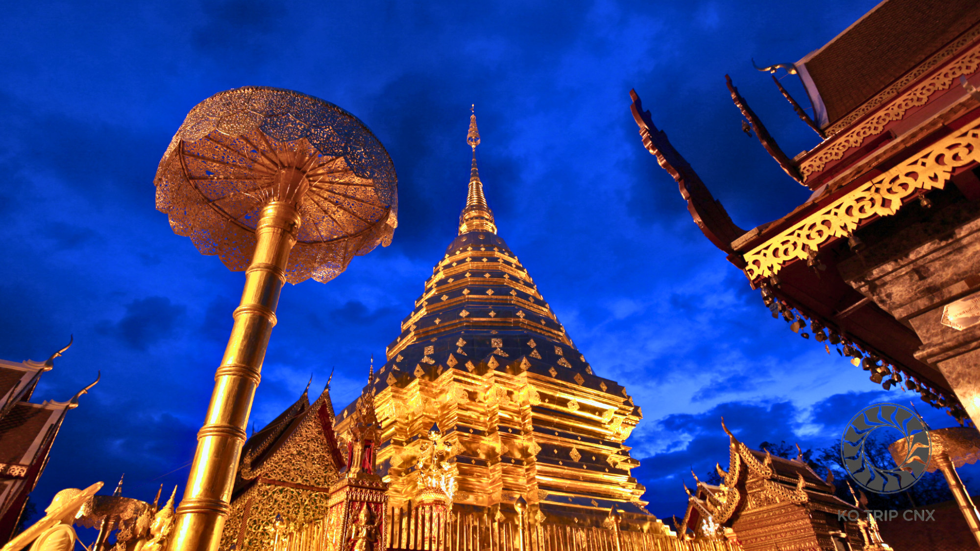 素貼山 (Doi Suthep)、帕 Lat 寺 (Wat Pha Lat) 和米其林街頭小吃之旅（Michelin Street Food Trip with Local）