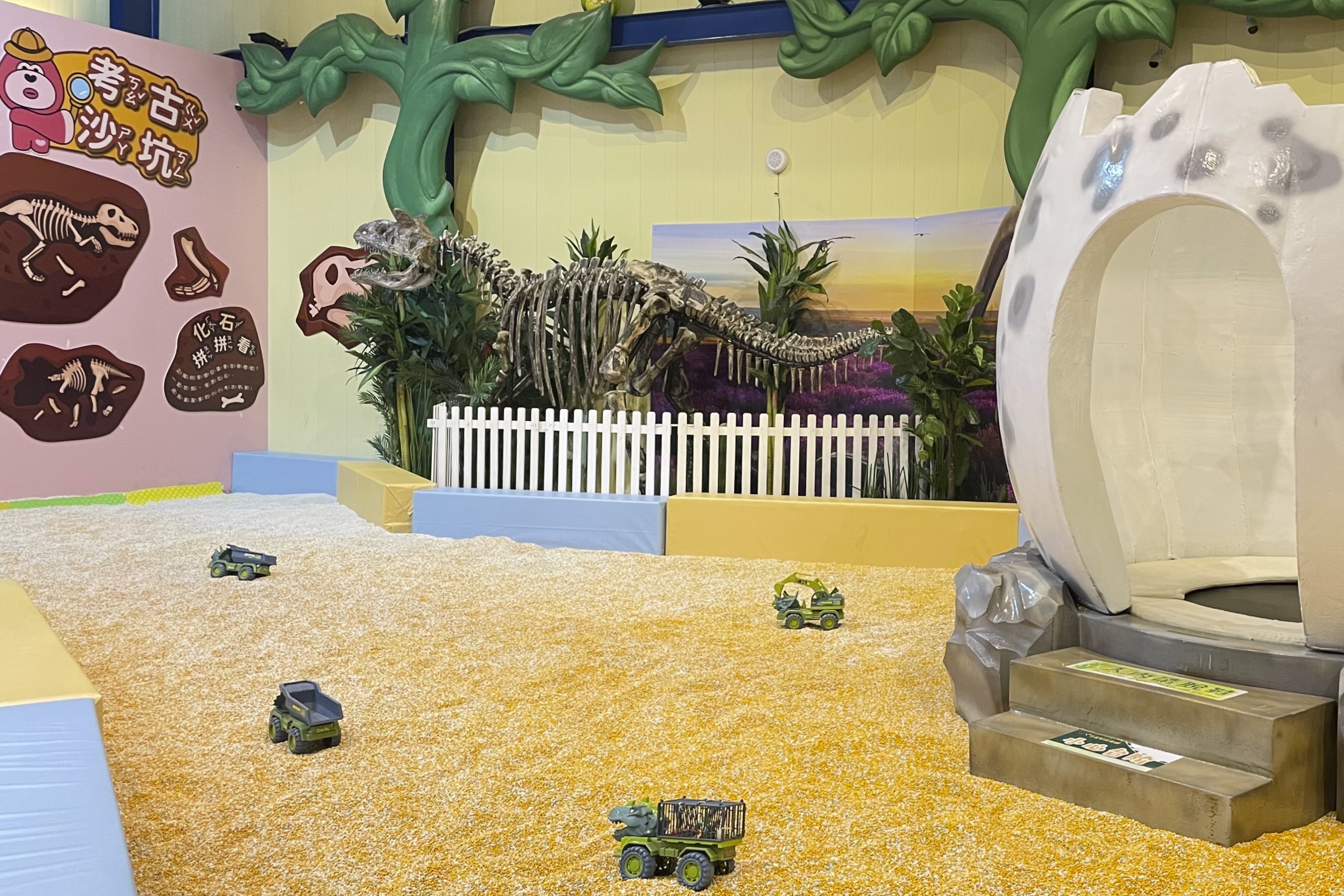 考古沙池區埋藏的秘密等你挖掘！