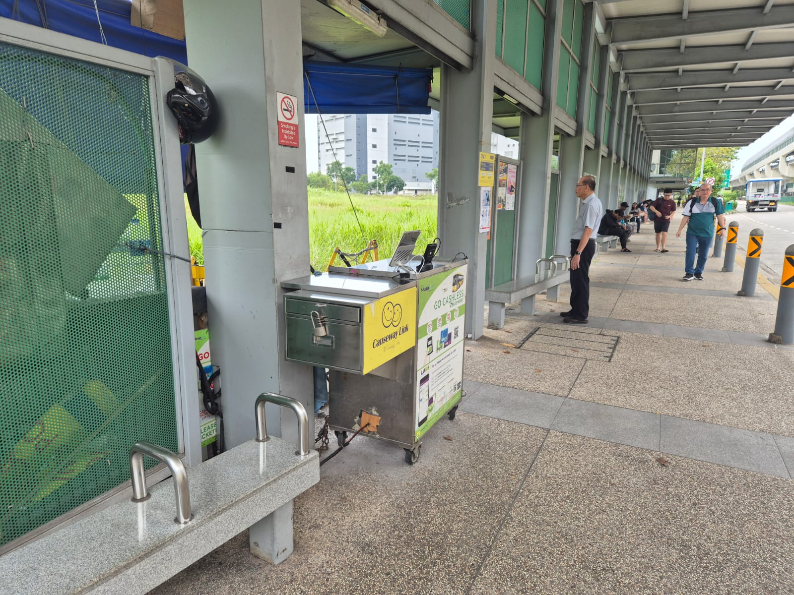 Tuas Link pick-up point