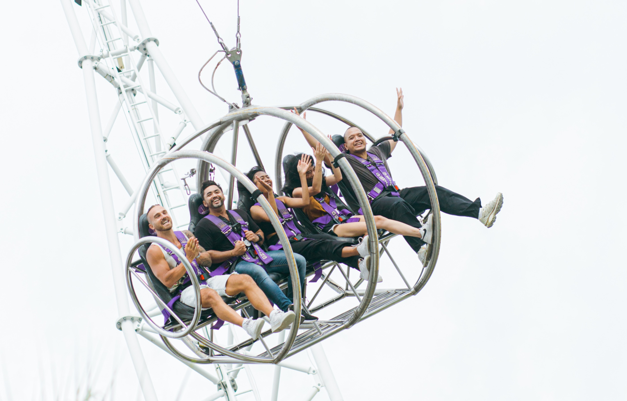 Extreme Swing Ride at G Swing Bali in Canggu 