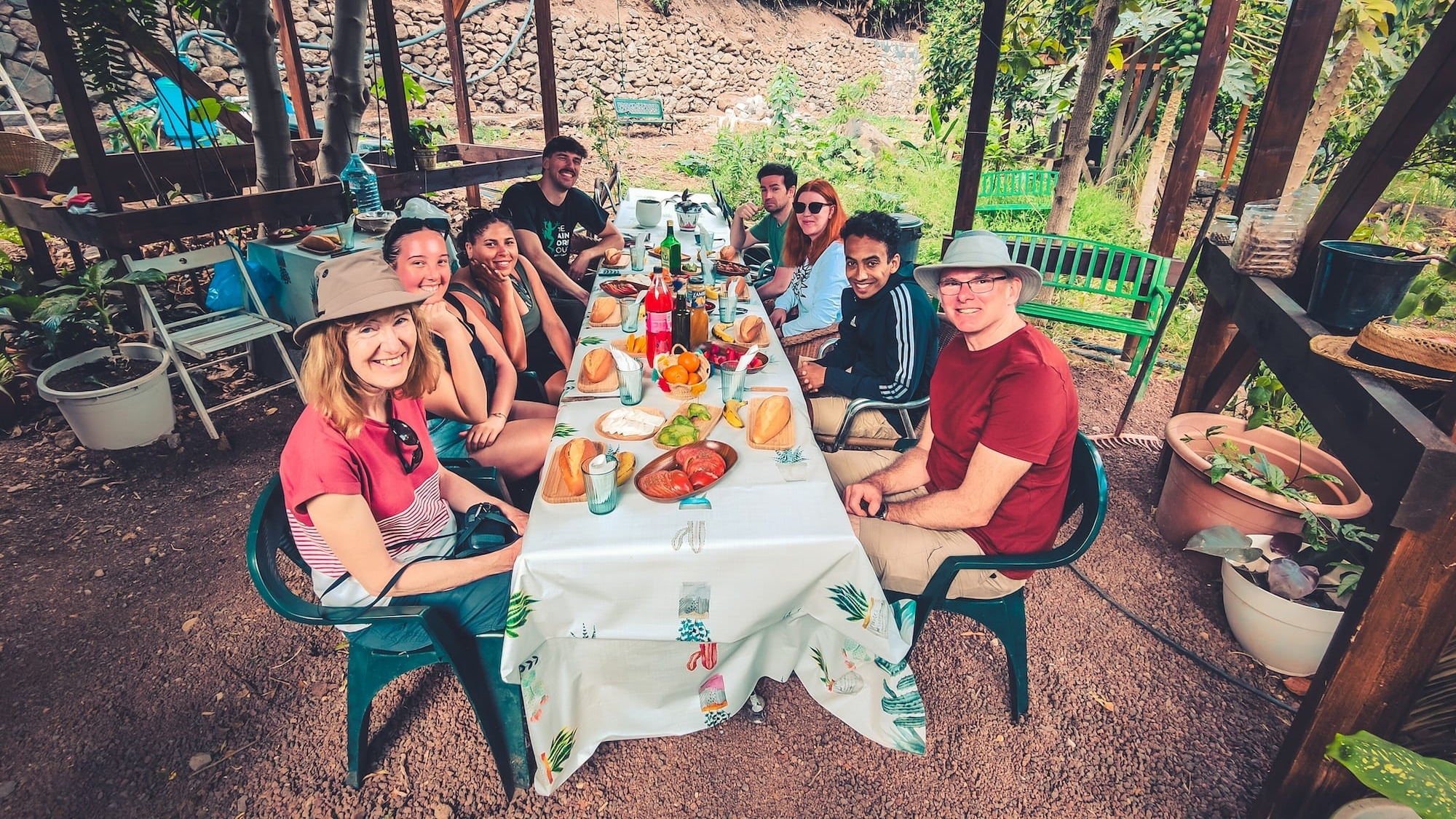 Savor delicious organic local products while enjoying the tranquil surroundings of the eco farm