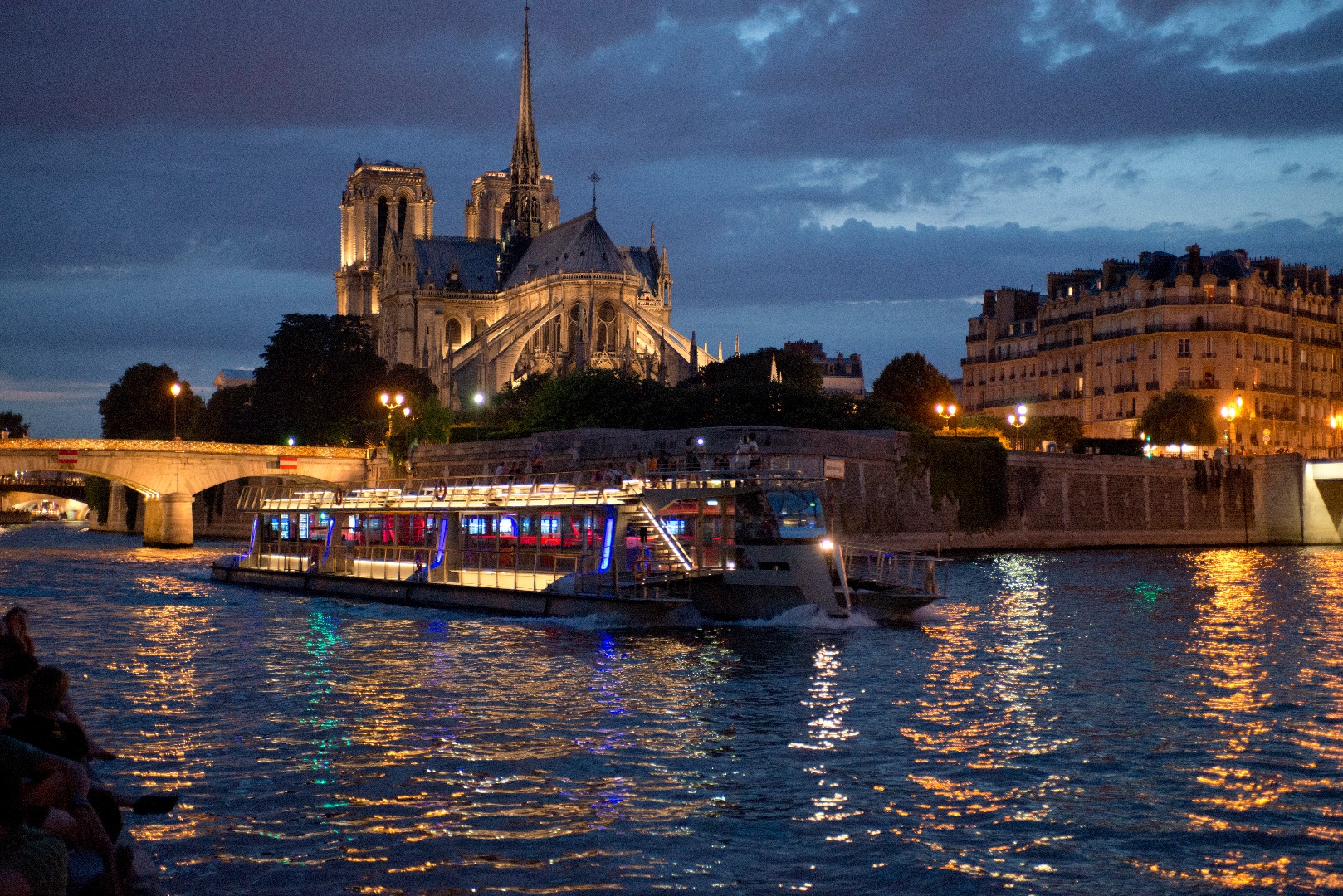 Eiffel Tower Dinner, Seine Cruise, and Moulin Rouge Show