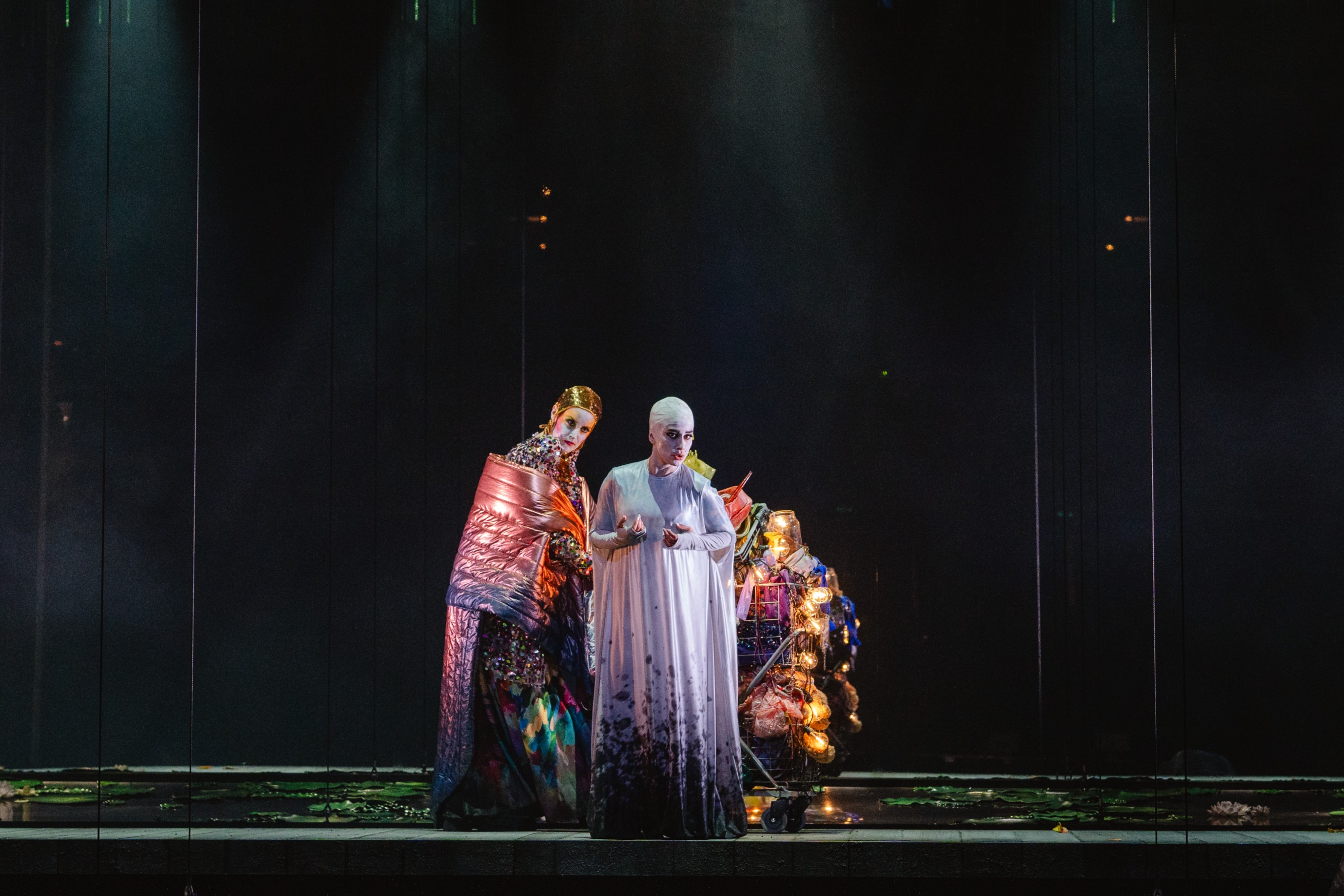 Marvel at stunning sets, dramatic costumes, and evocative music in a hauntingly beautiful production