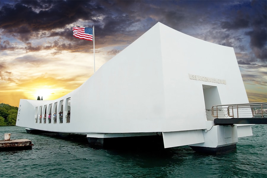 珍珠港美國海軍亞利桑那號戰列艦紀念館探索之旅