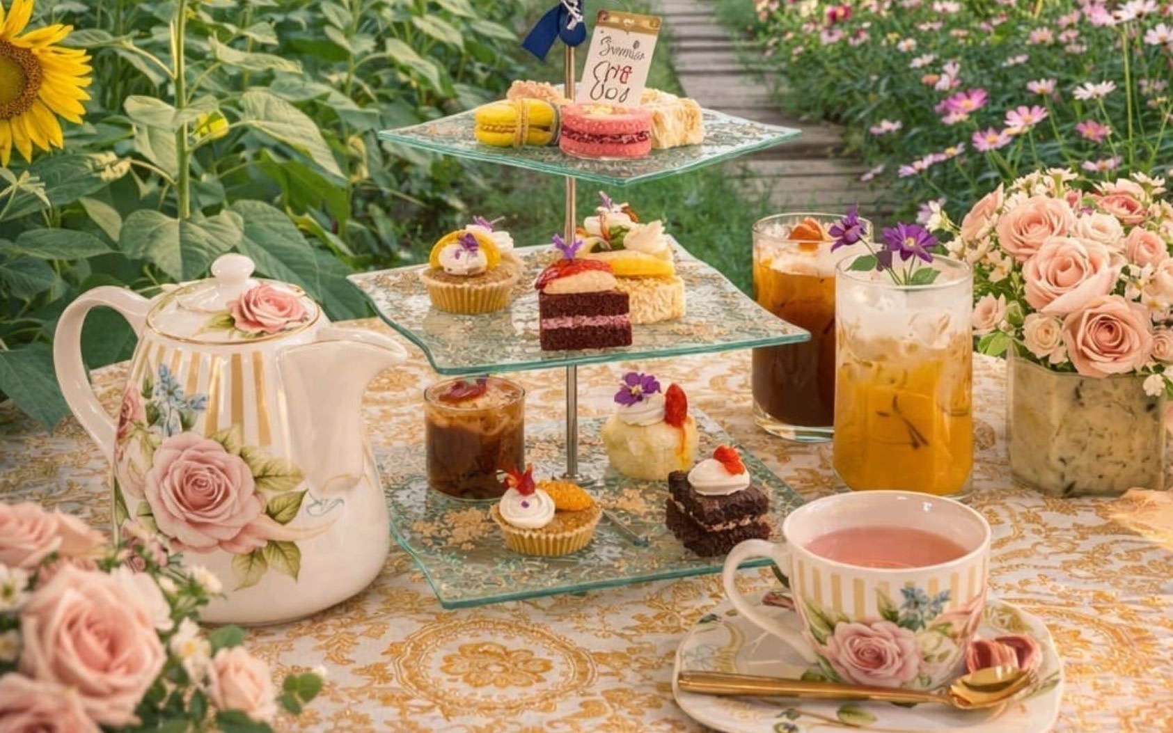 Siripanna Afternoon Tea with Garden Photo Spots in Chiang Mai