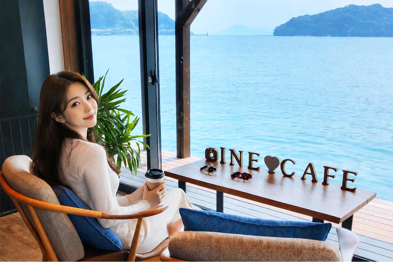 伊根網紅咖啡店坐落在漁村海岸邊，提供絕美海景視角與特色手工飲品，是拍照打卡與悠閒小憩的熱門去處