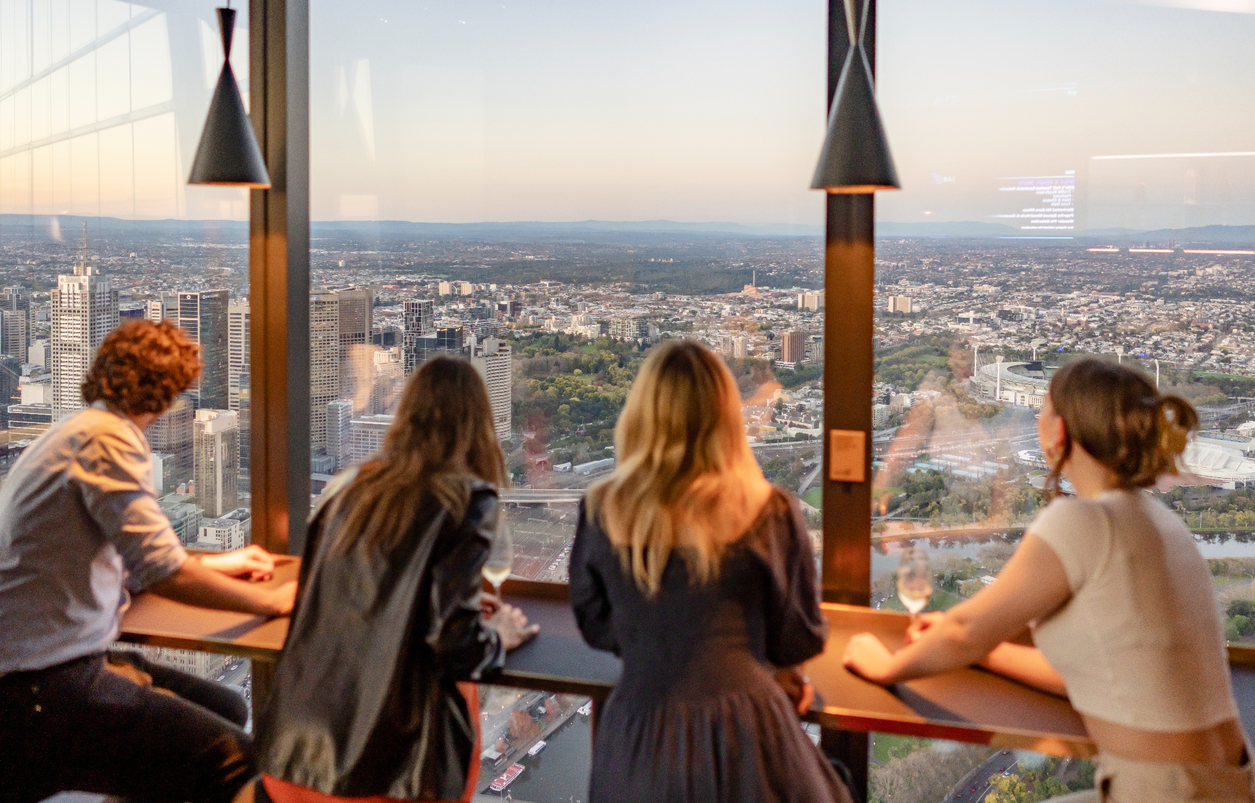 Melbourne Skydeck's cocktails