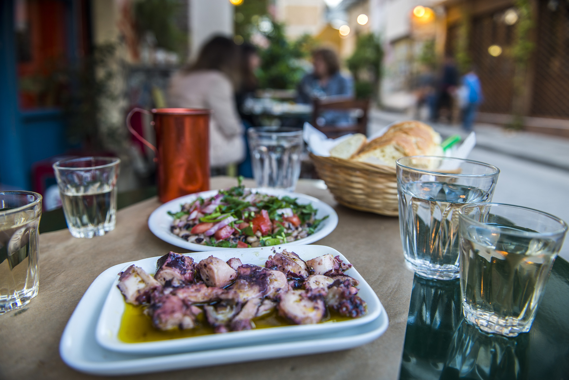 ギリシャ料理ツアー（アテネ）