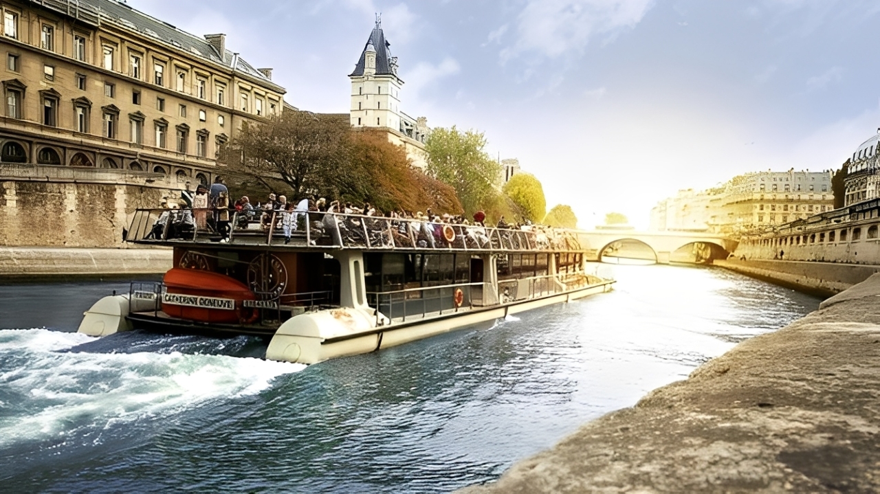 Paris Seine River 1-Hour Cruise