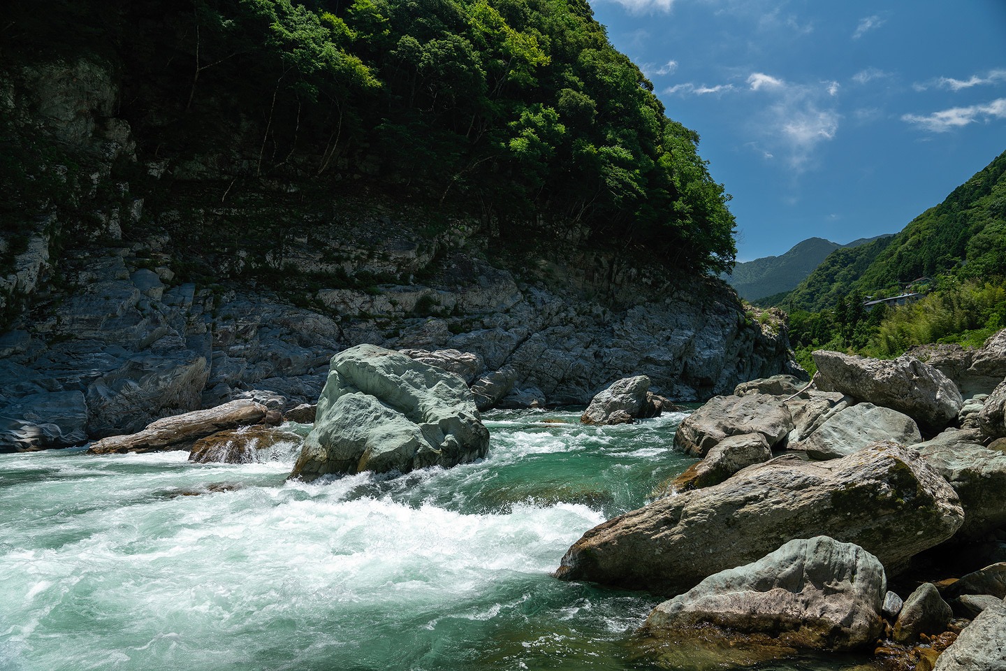 Yoshino River Rafting Rapids Point 2