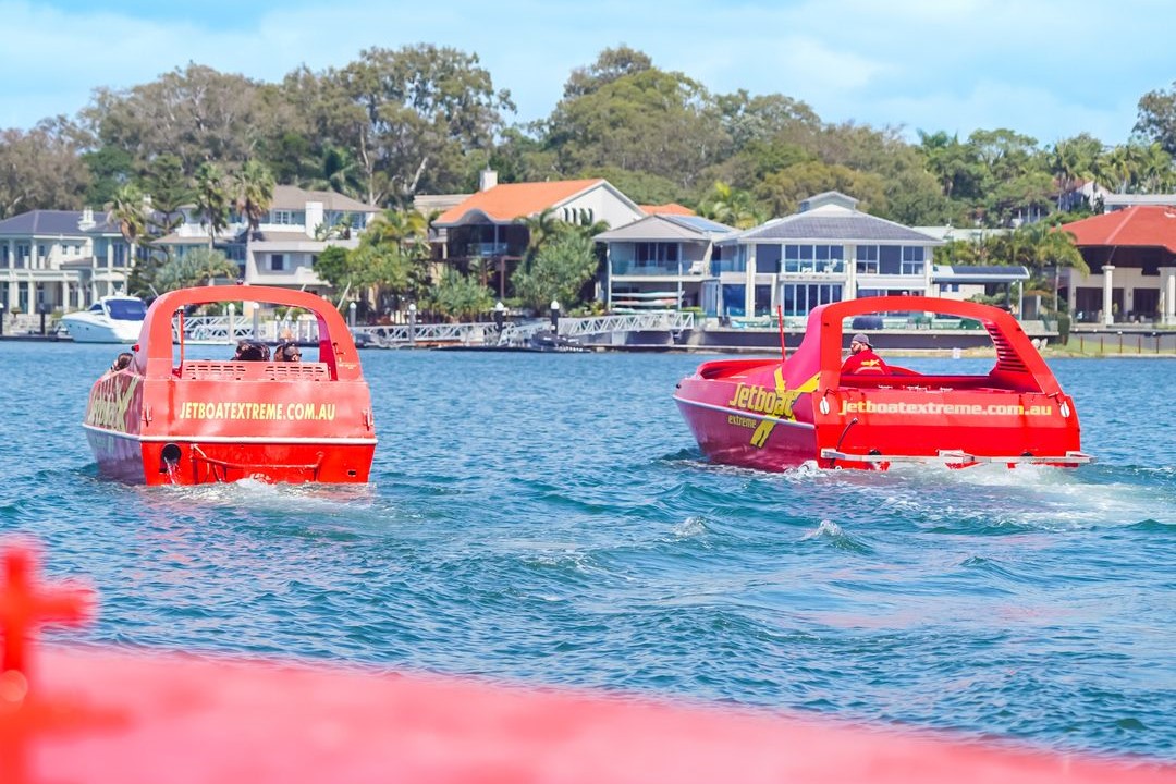 Ultimate Jetboat Ride and Surf Lesson Combo