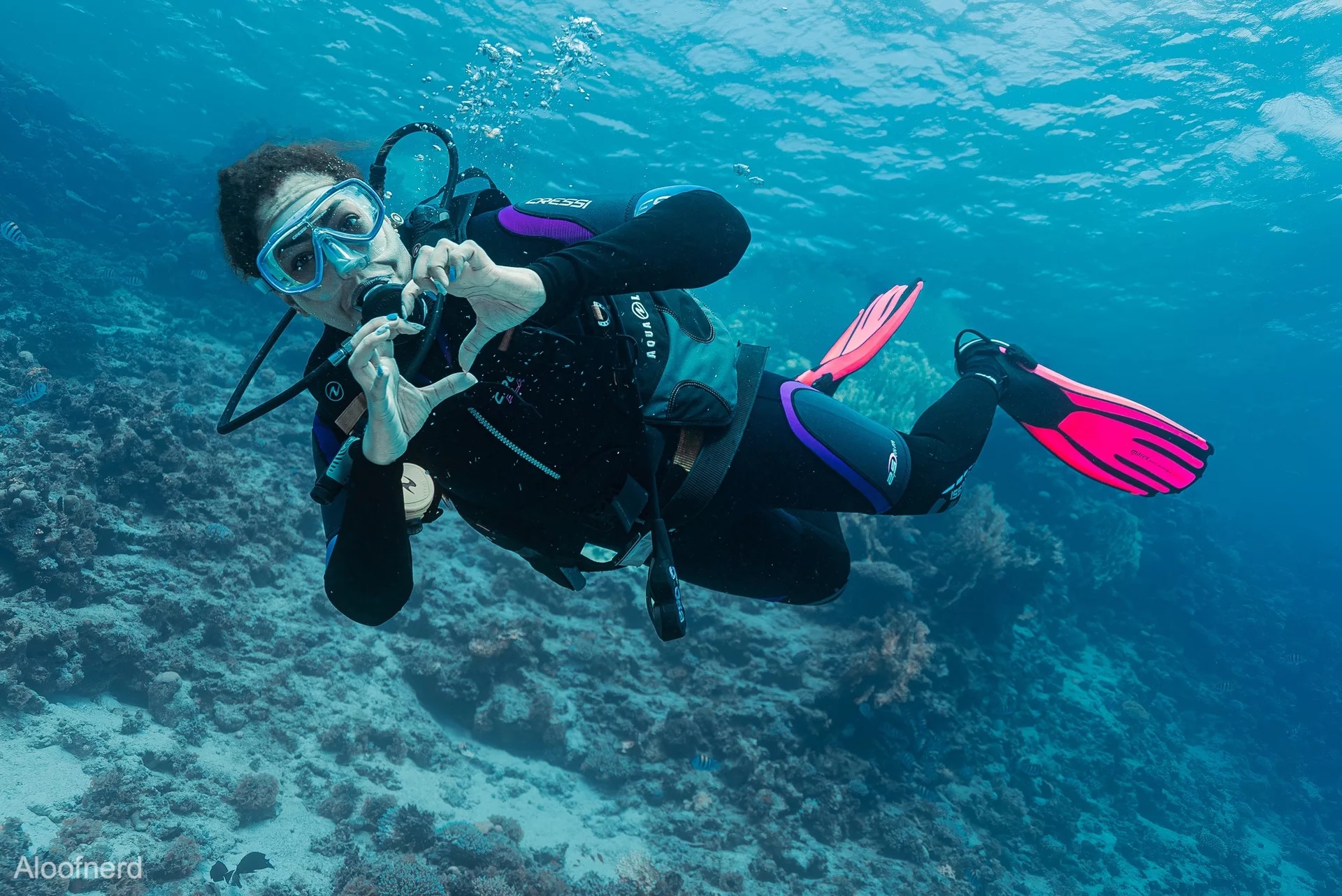 达哈布 PADI 五星潜水度假村进阶开放水域潜水员课程