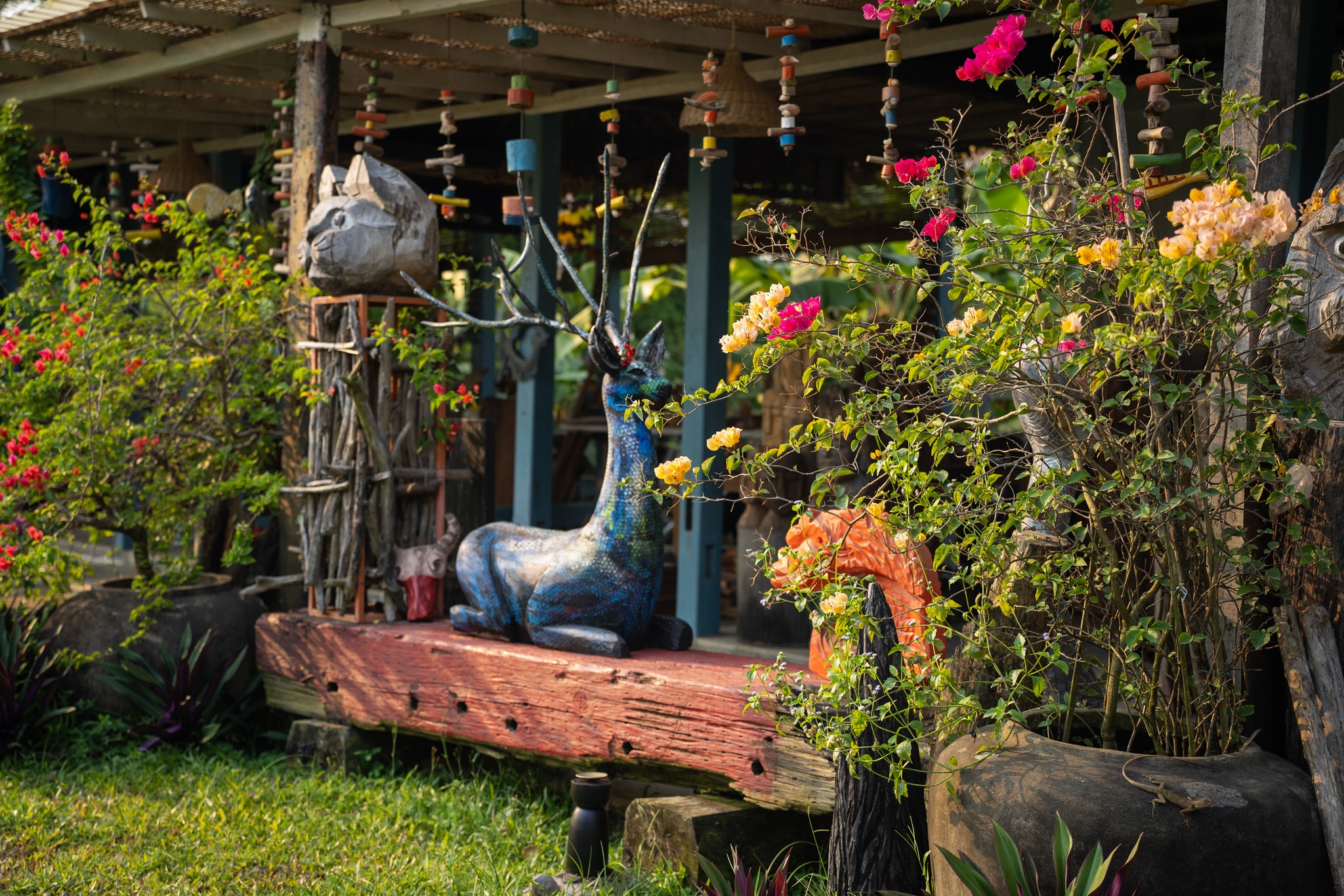 會安 (Hoi An) 崔祿村 (Cui Lu Village) 木雕藝術工作坊