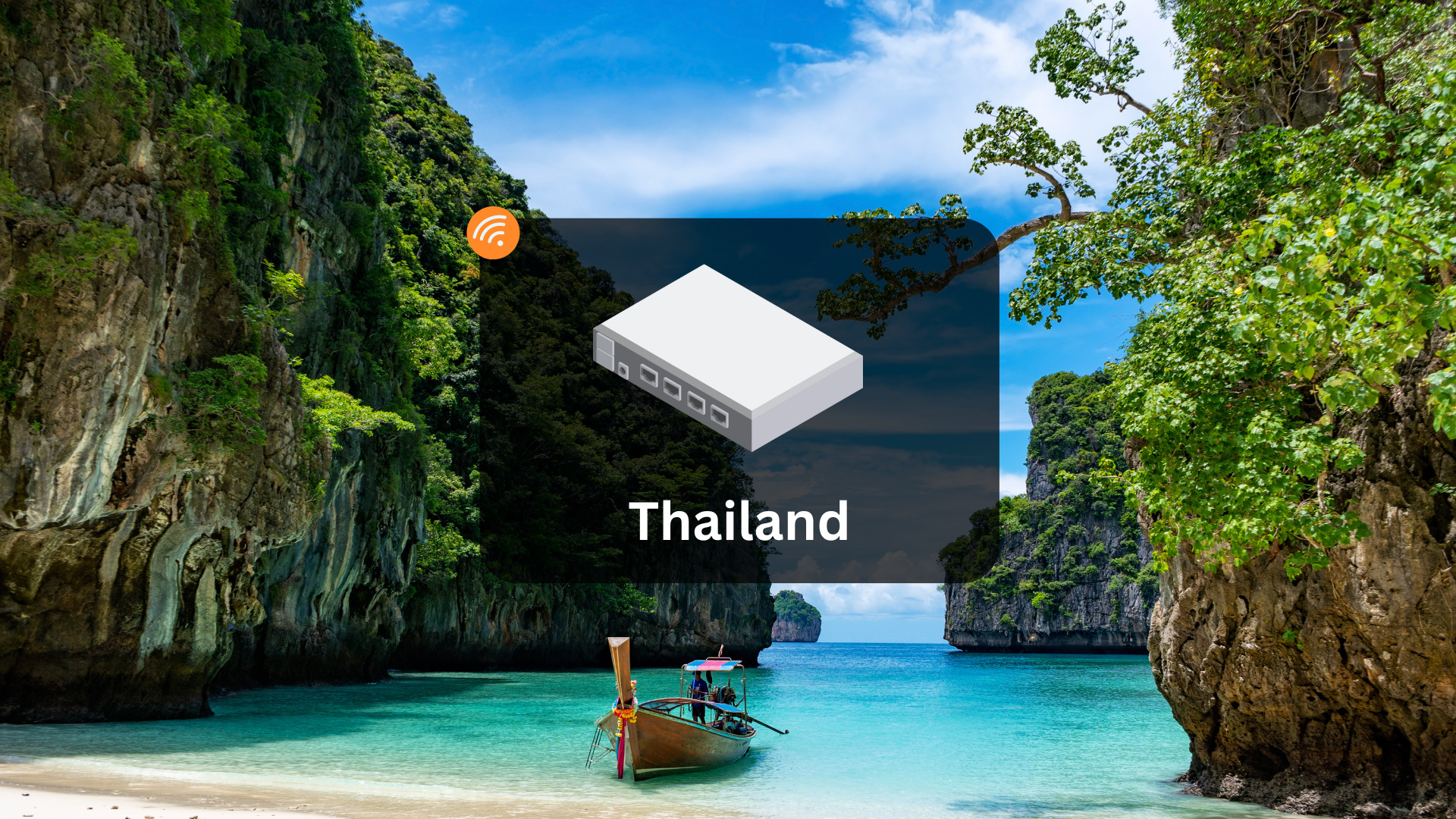 【無限流量】泰國5G高速WiFi分享器（香港機場櫃檯領取）