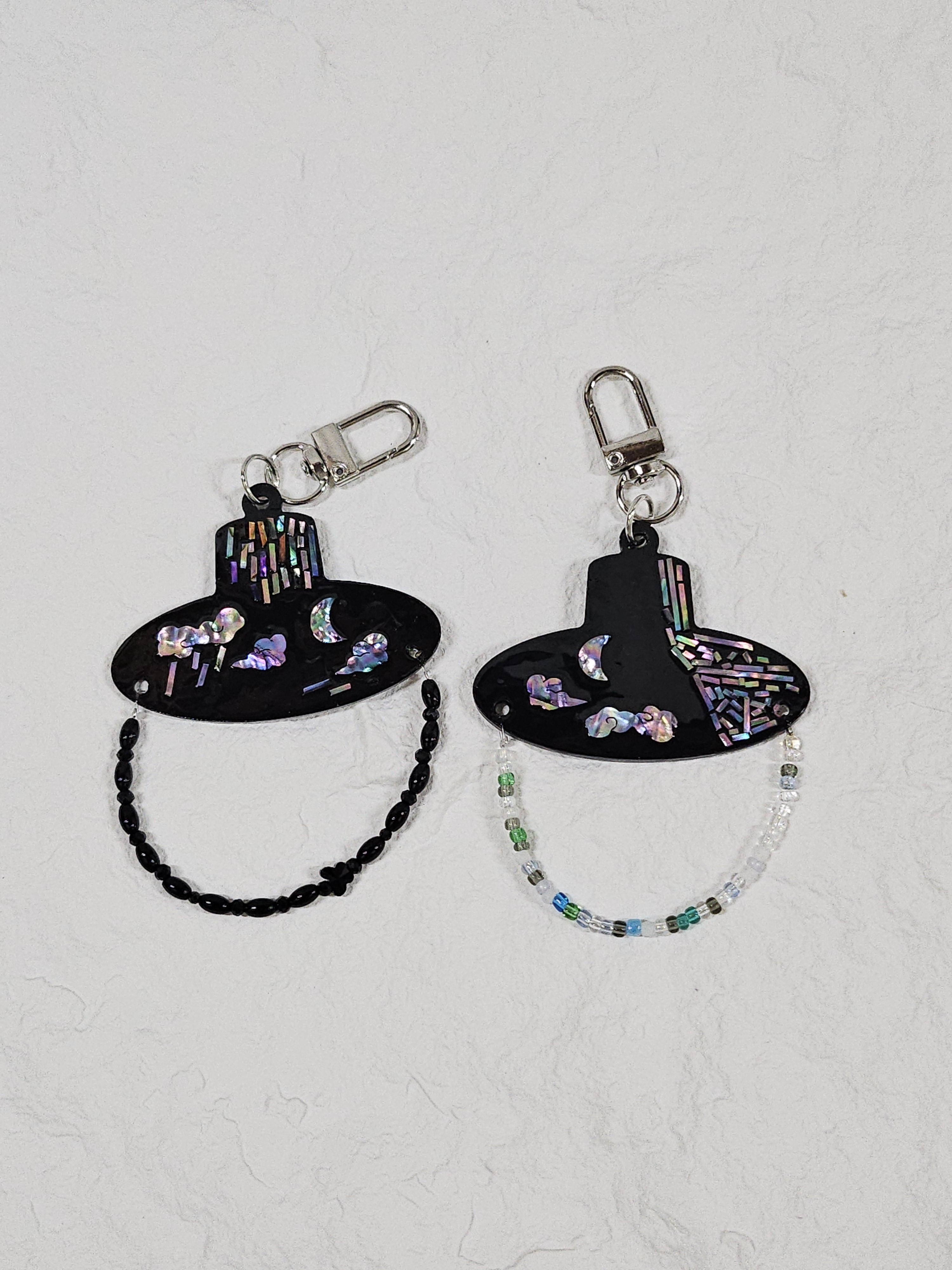 Mother-of-Pearl Gat Keychain Making Experience in Jeju