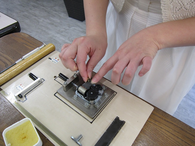 Music Box Making Experience in Nagano