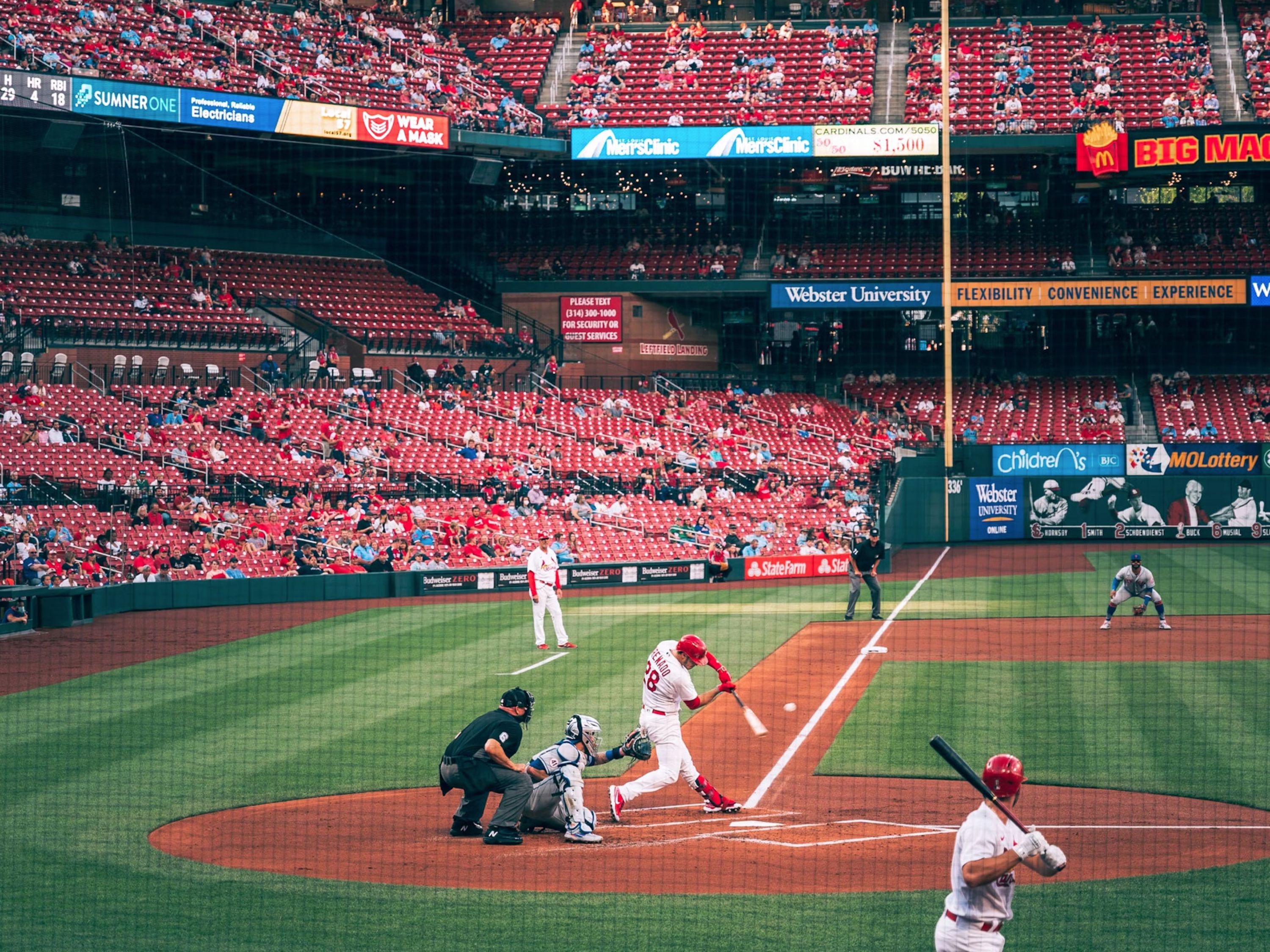 St. Louis Cardinals Baseball Game at Busch Stadium