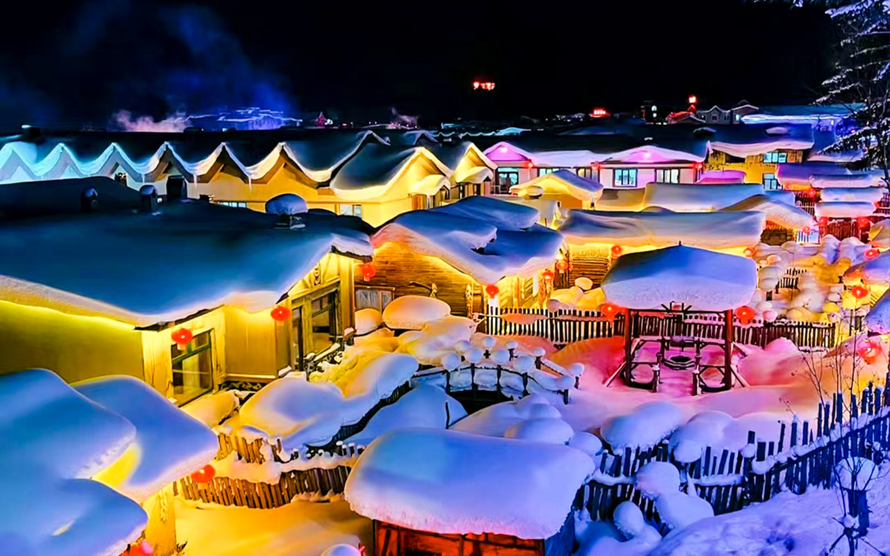 5-day tour of Northeast China: Harbin Snow Town, Changbai Mountain