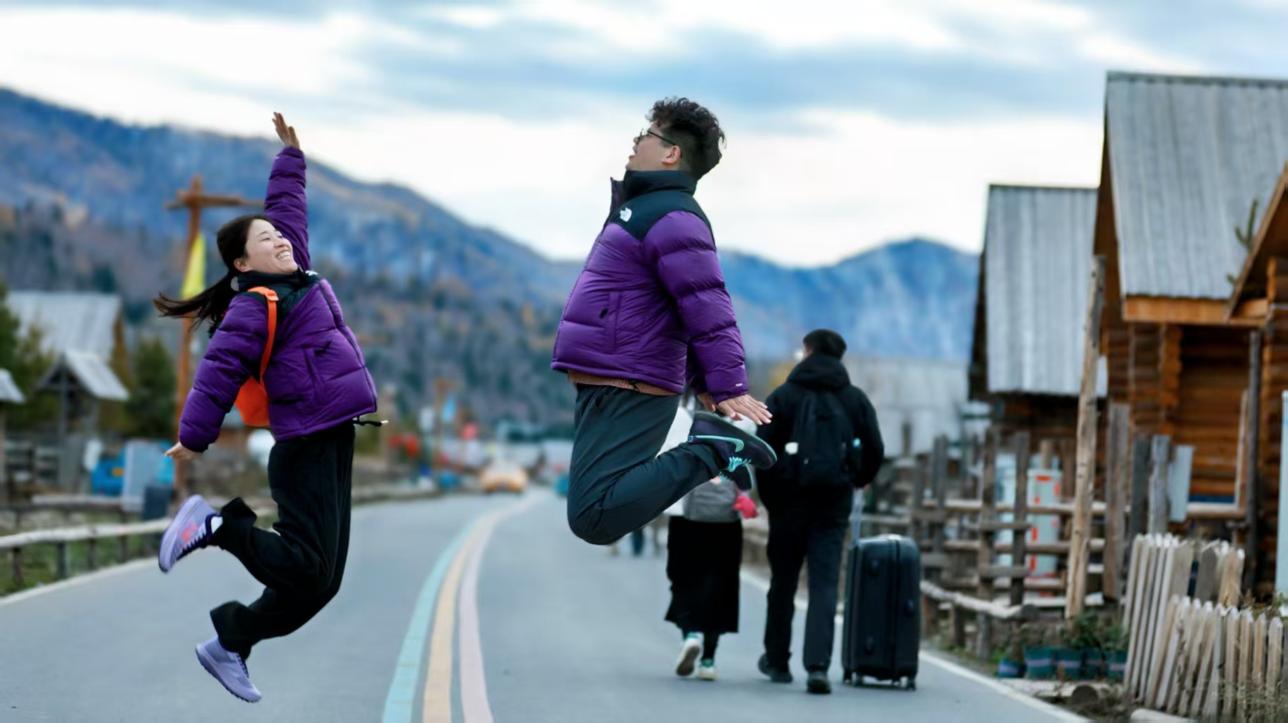 禾木村及其周邊便是絕佳的拍攝地。  禾木村及其周邊便是絕佳的拍攝地。