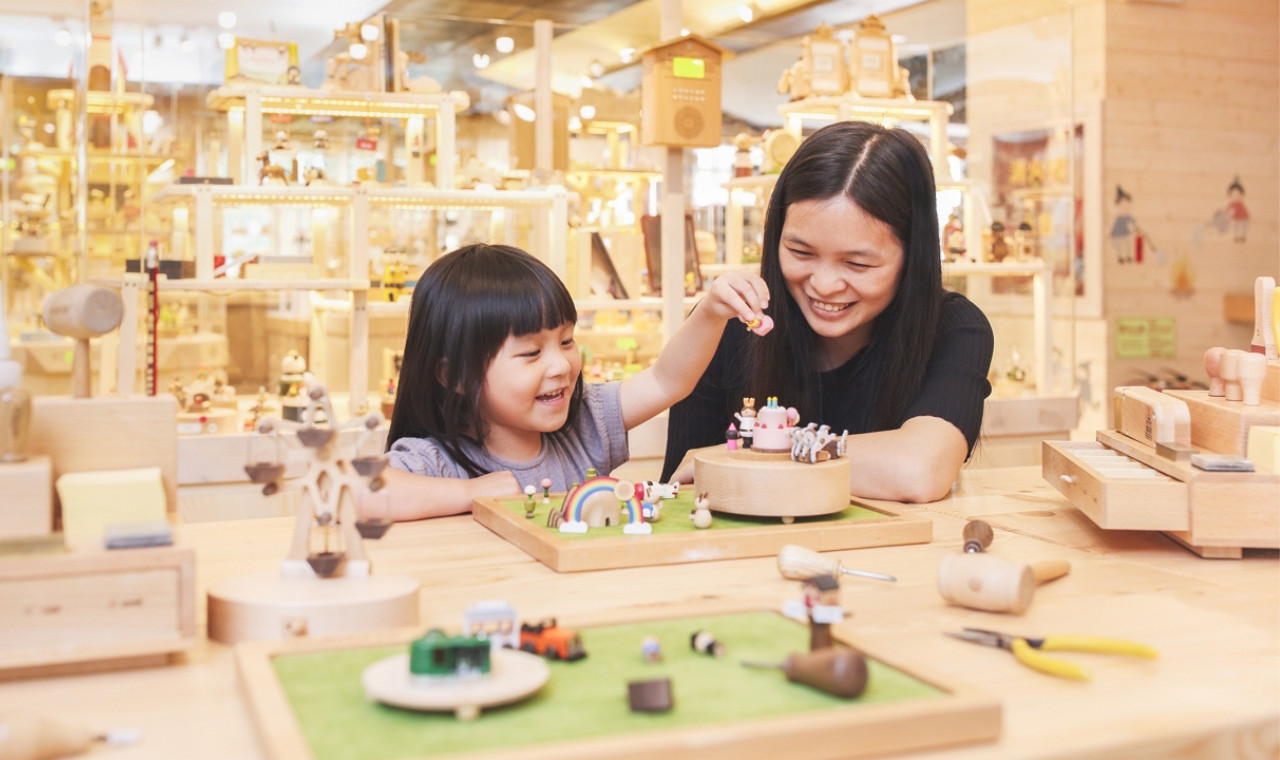 Singapore DIY Wooden Music Box Workshop