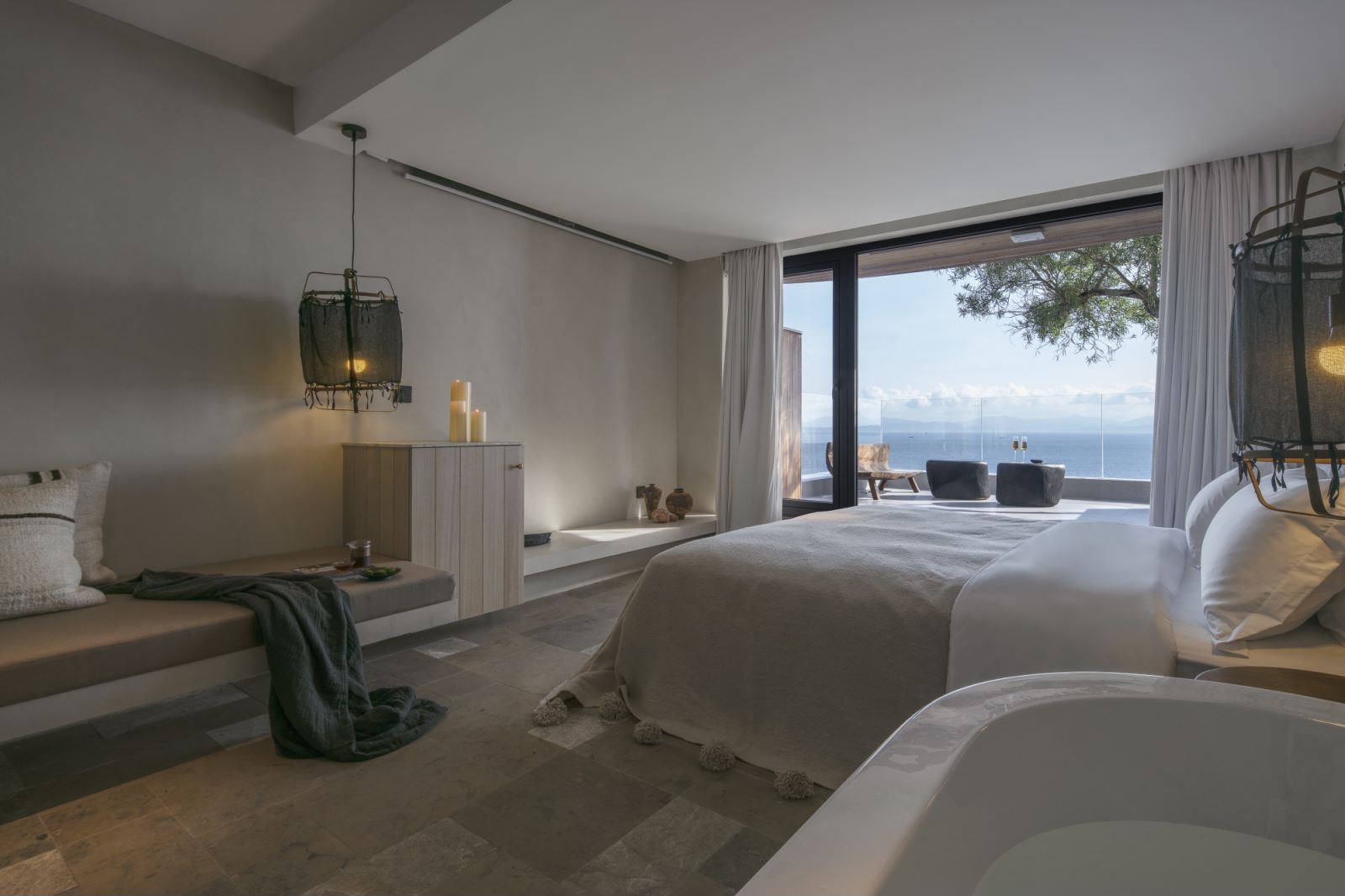 Mengya Sea View Terrace King Room