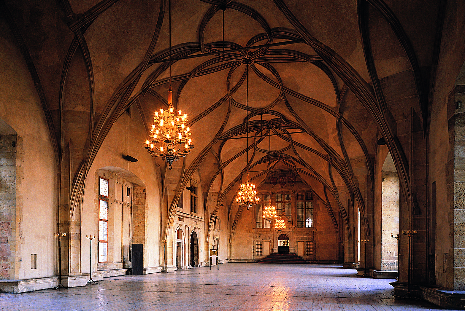 halls of prague castle 