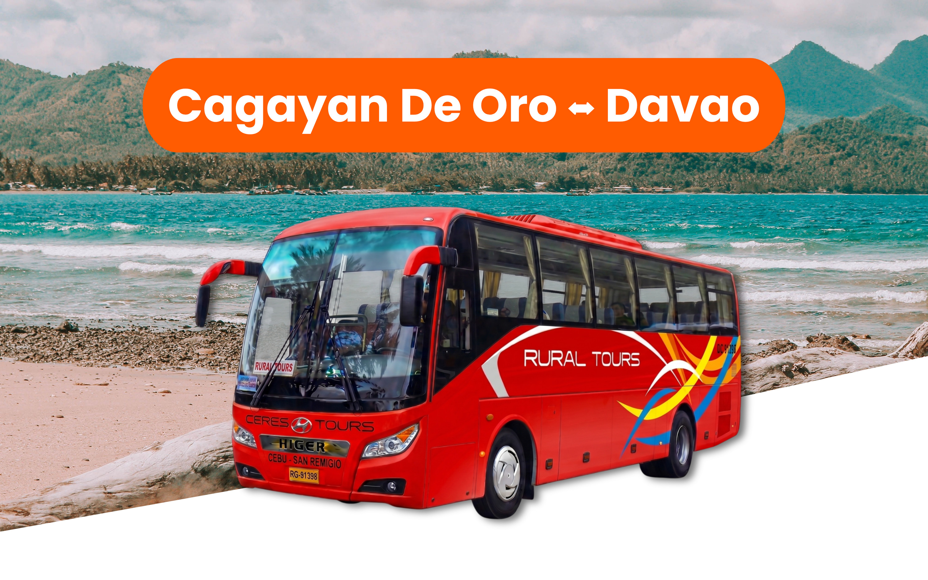 Cagayan De Oro - Davao Bus Transfer by CERES