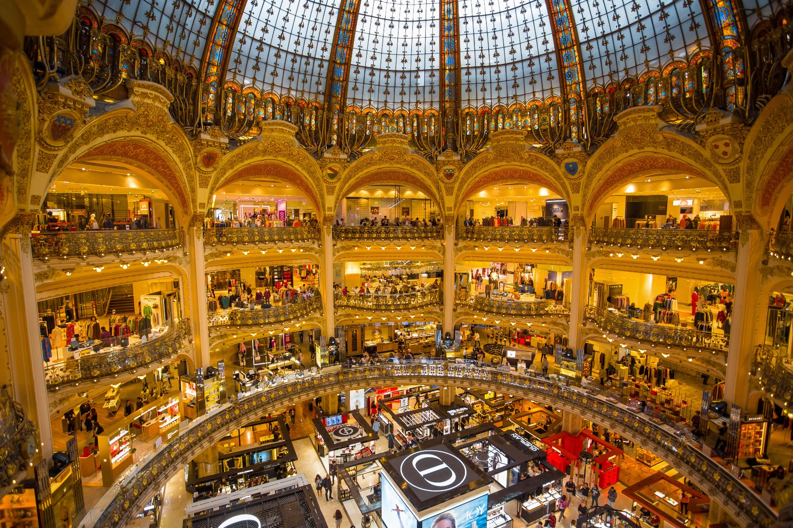 Visit Paris Galeries Lafayette Creation and History of Shopping