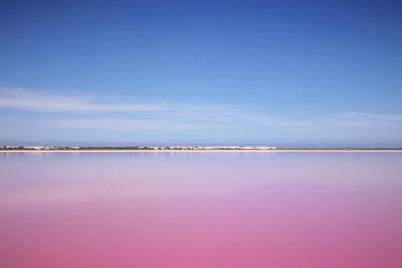 Witness the stunning beauty of the Pink Lake in person!