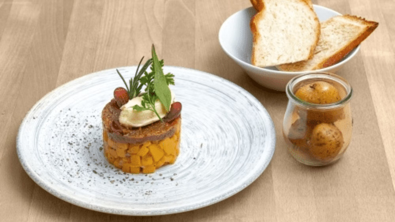 Delight in beautifully presented tapas paired with a refreshing beverage