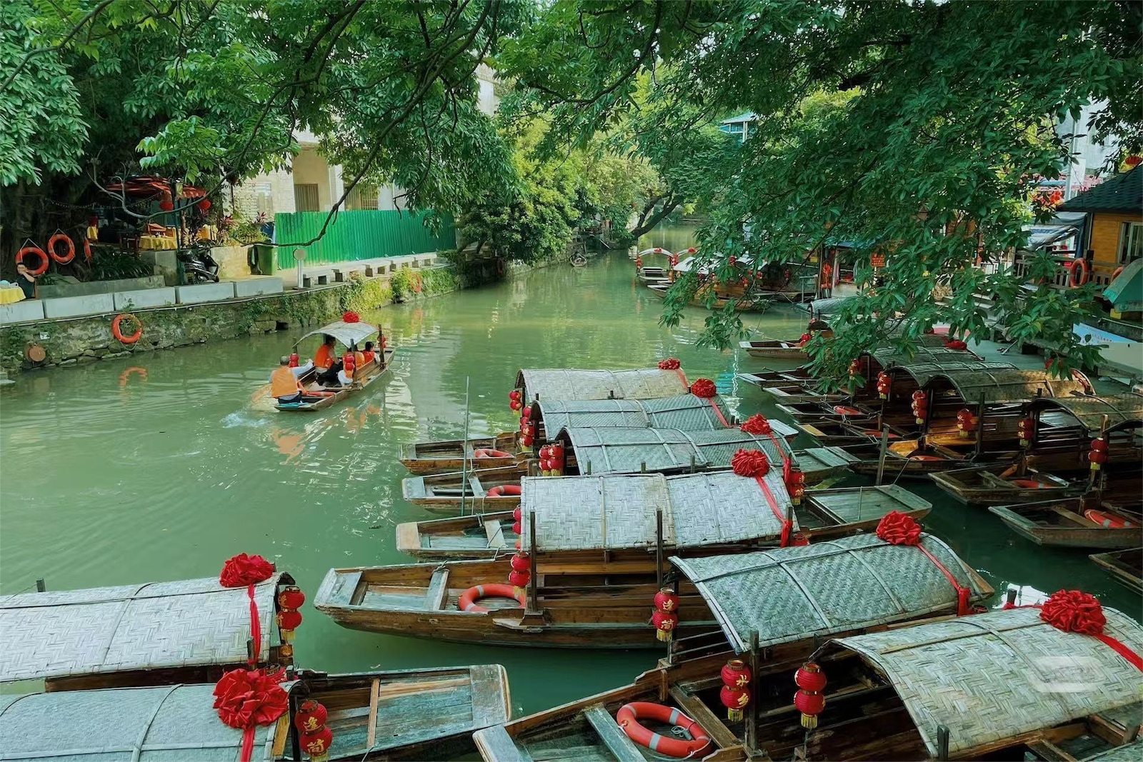 逢簡水鄉艇仔出行
