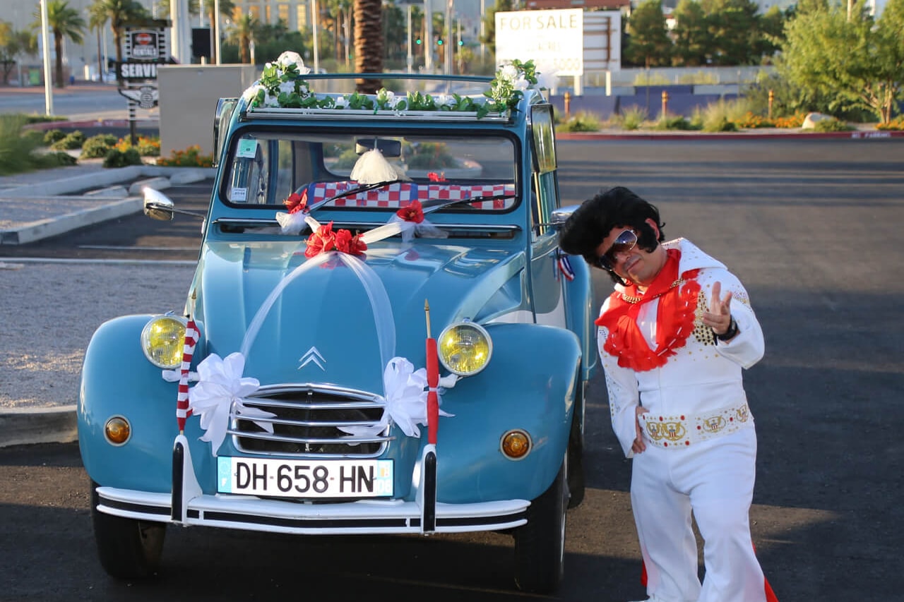 Elvis Romance Wedding Experience in Las Vegas