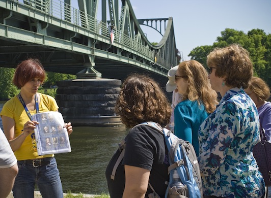 Glienicke 'spy swapping' bridge, Potsdam