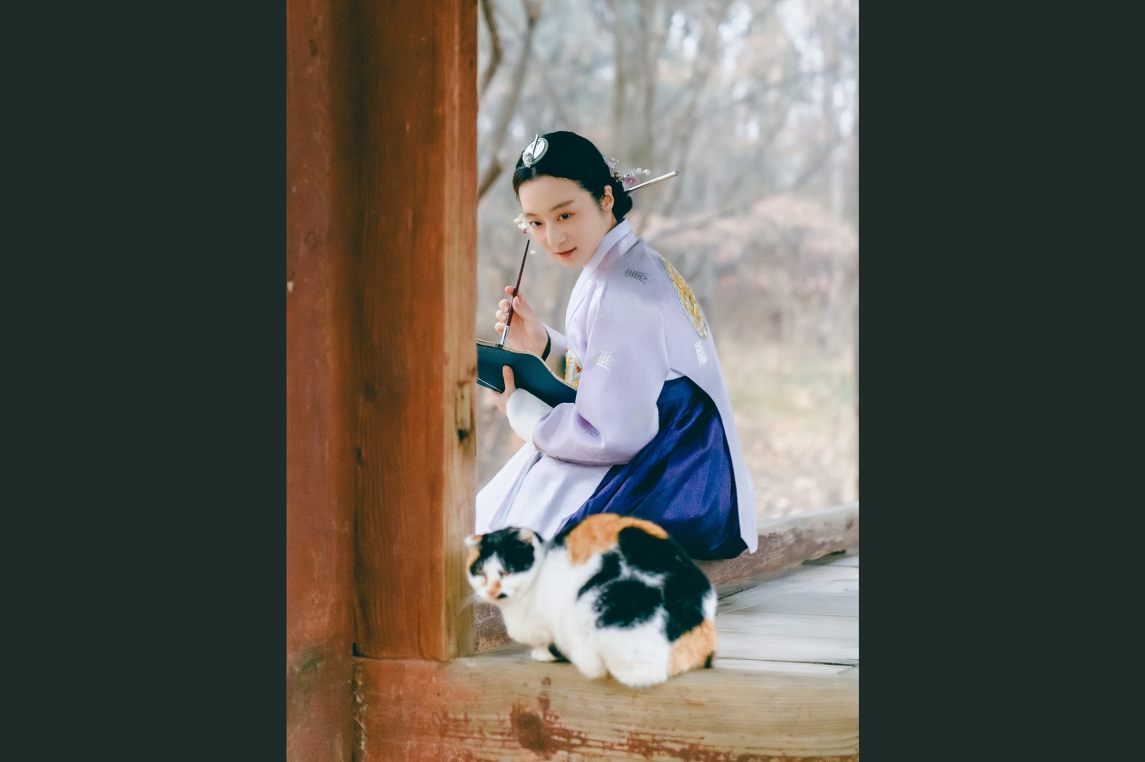 Gyeongbokgung Hanbok Photoshoot in Seoul [Hansungan] 
