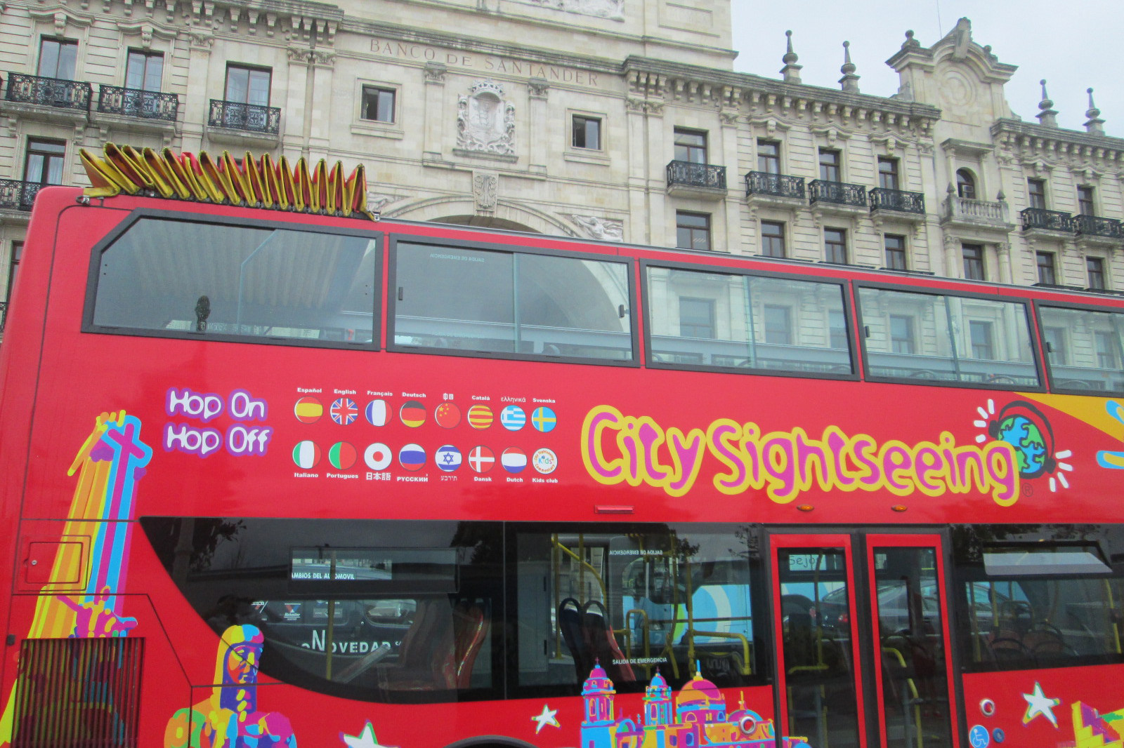 Santander City Sightseeing HopOn HopOff Bus Tour