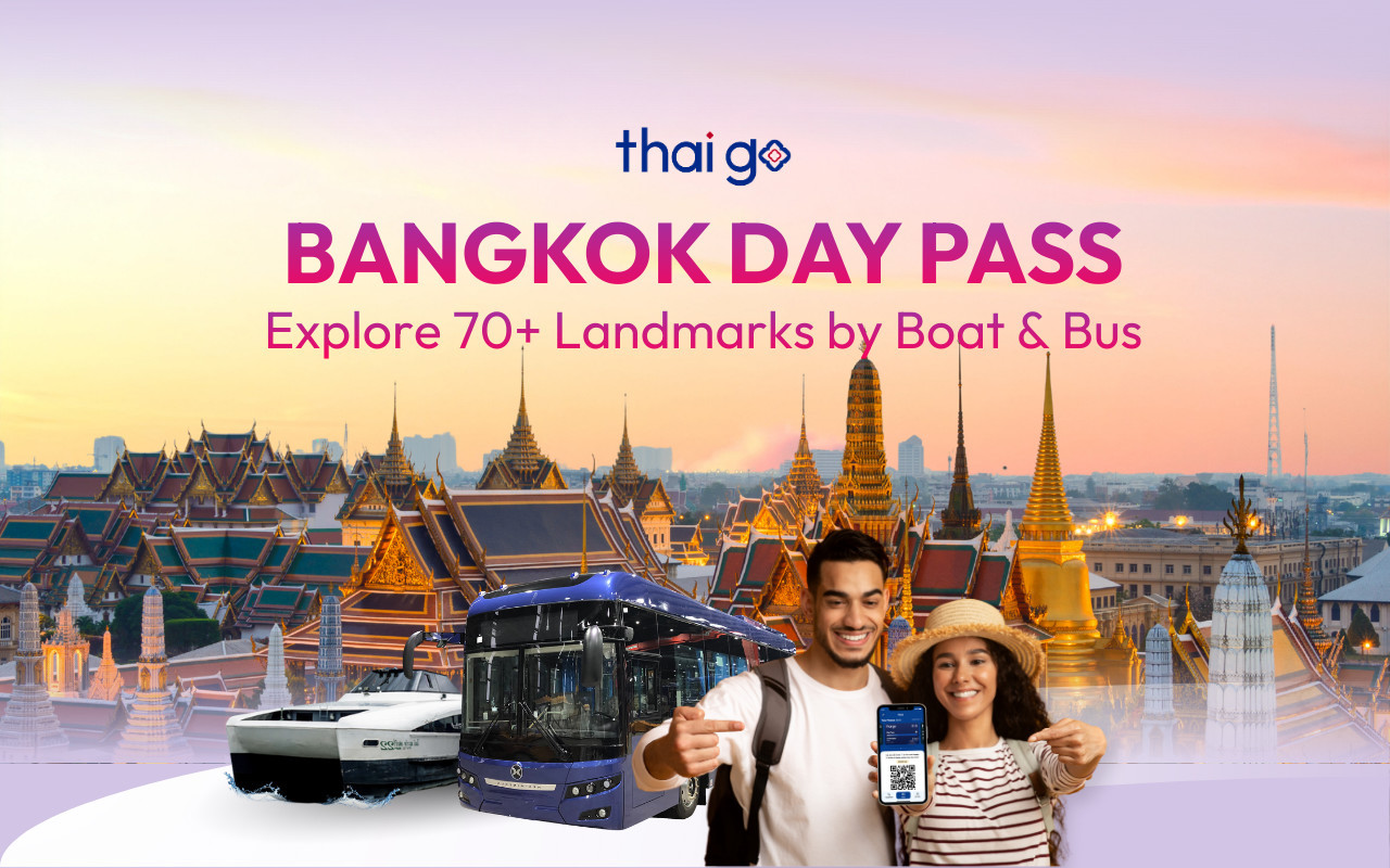 Thai Go Day Pass: Unlimited Rides Bangkok Electric Public Transport by Thai Smile Bus & Thai Smile Boat