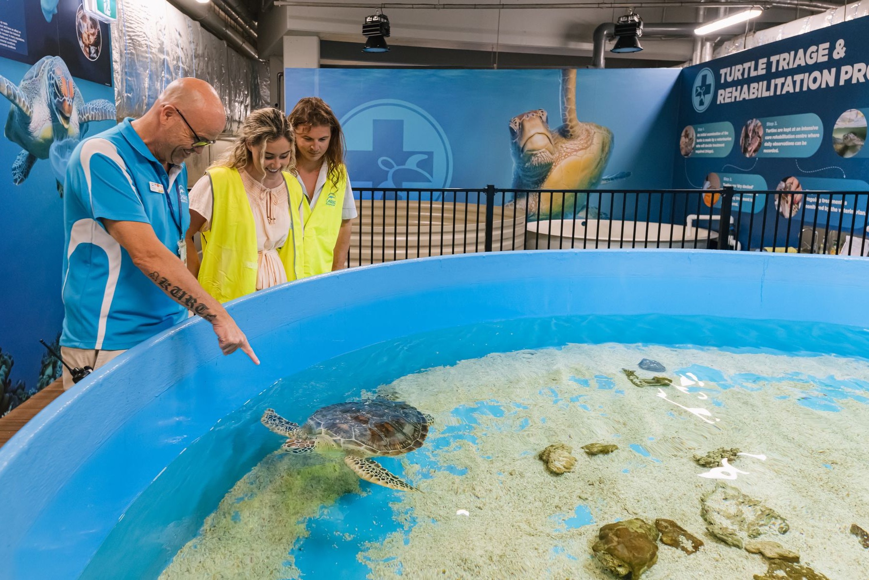 凱恩斯水族館海洋生物邂逅之旅