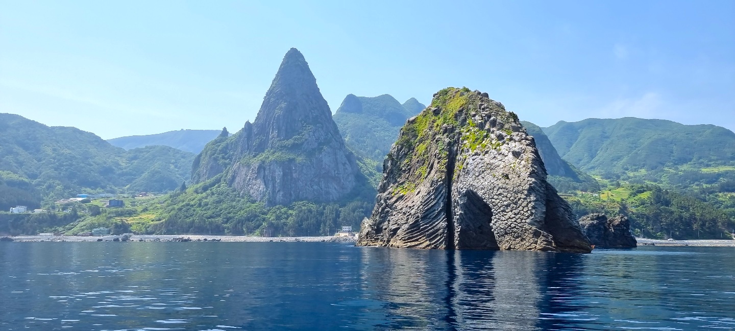 鬱陵島黑浦海灘 黑浦潛水度假村乘船遊覽