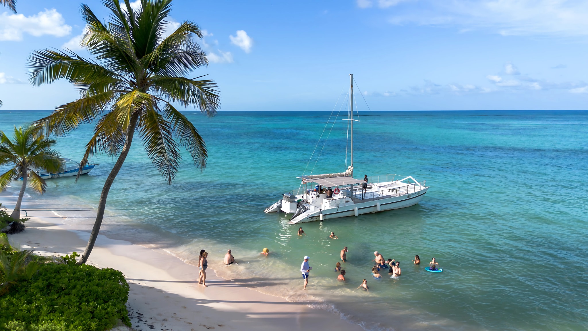 Private Catamaran Cruise in Punta Cana with Snorkeling & Open Bar