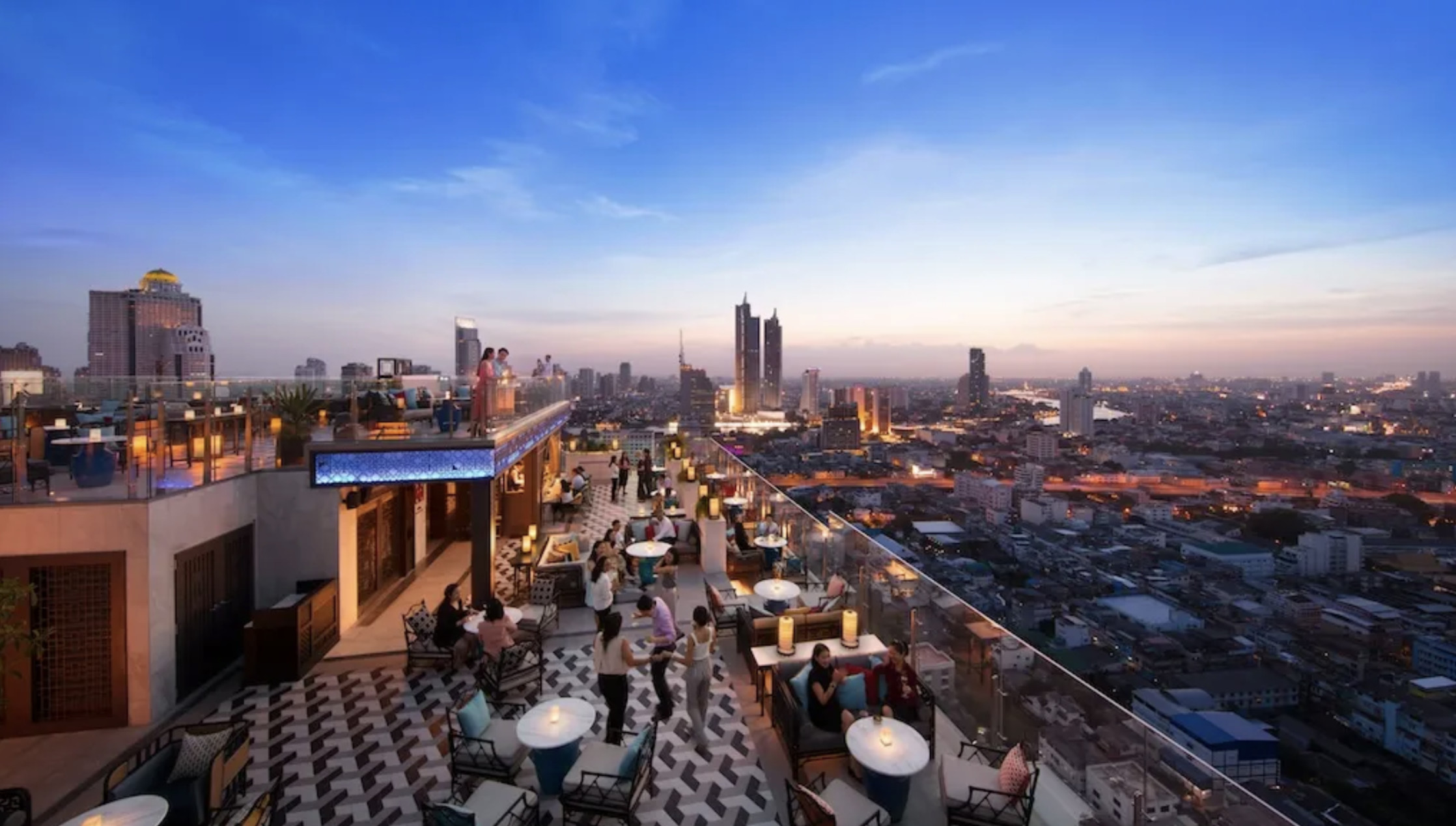 Yao Rooftop Bar Bangkok Marriott Hotel The Surawongse