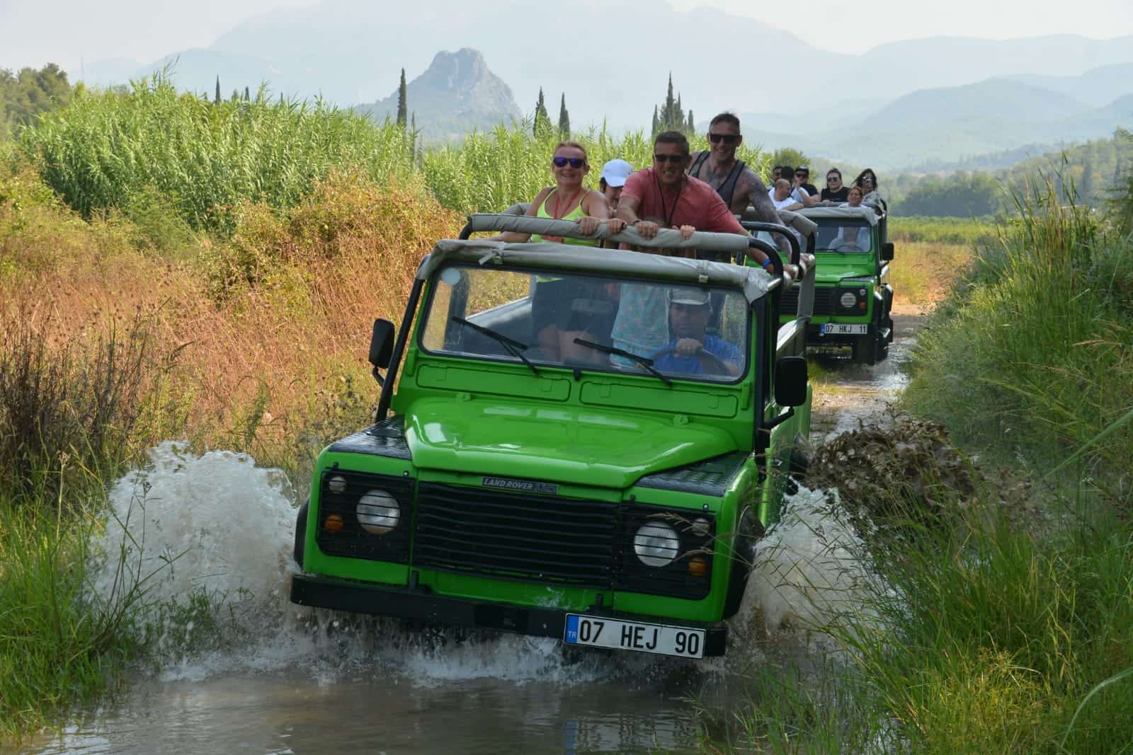 Antalya: Full-Day Jeep Safari with Lunch and Transfer